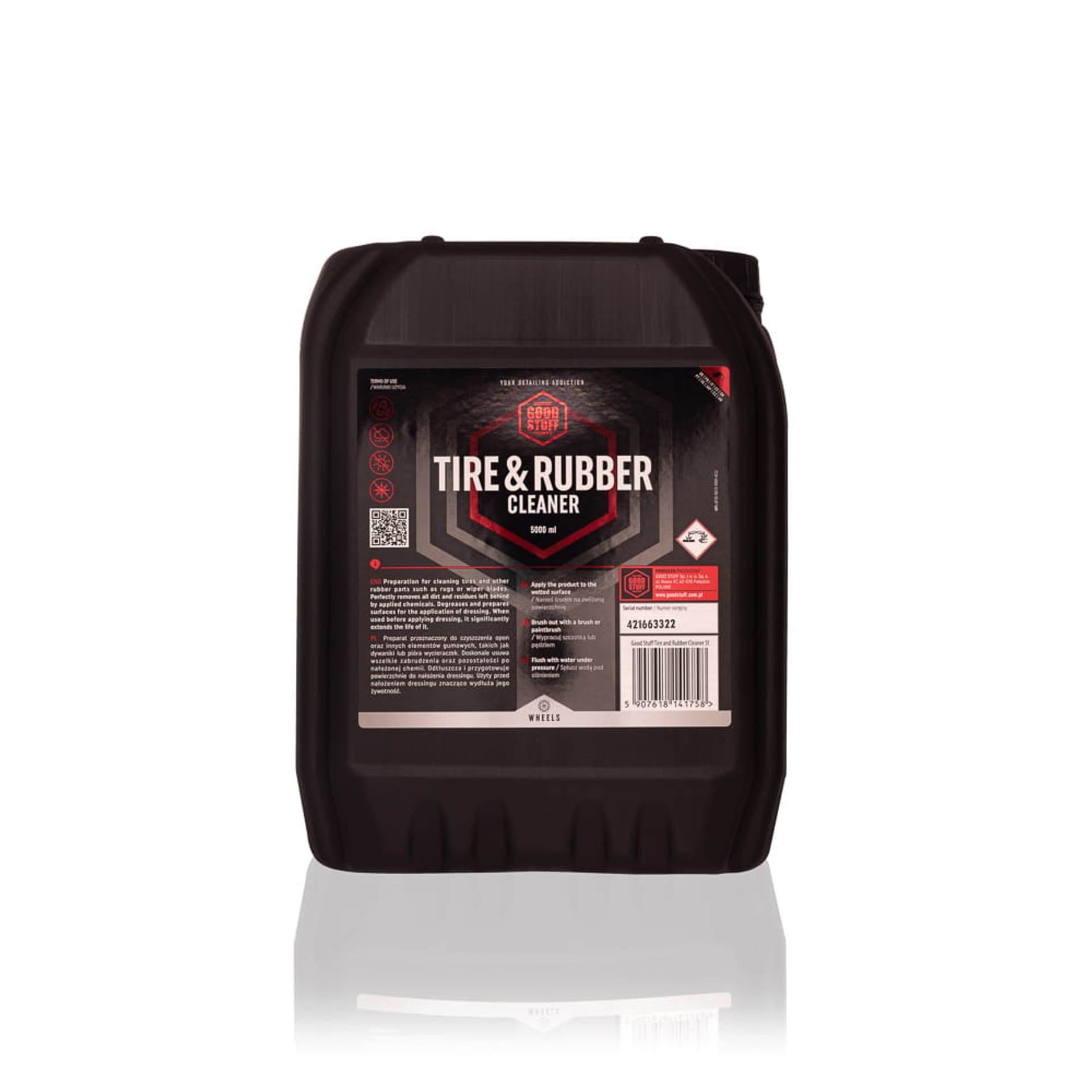 

Good Stuff Tire and Rubber Cleaner 5L - produkt do czyszczenia opon