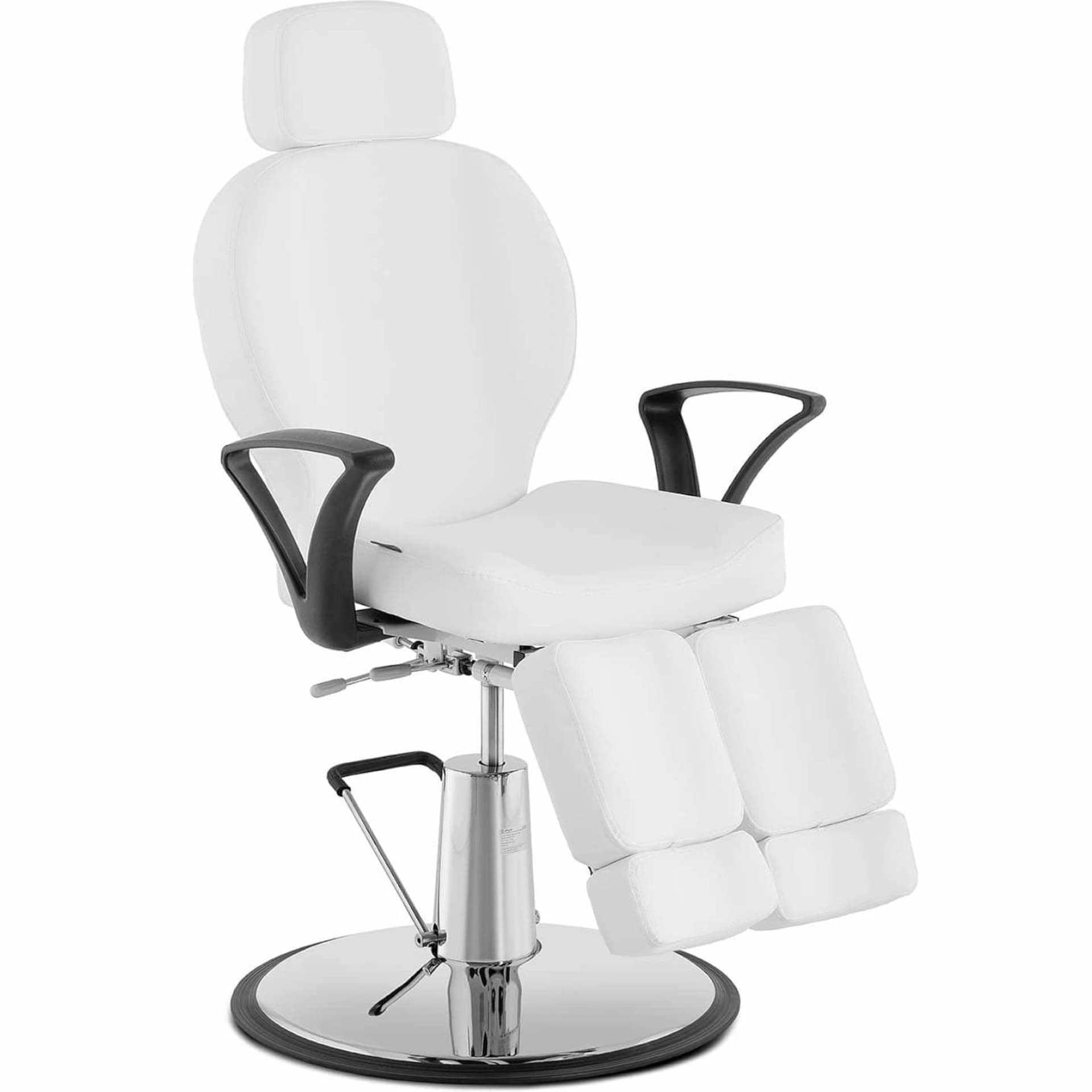 

Fotel kosmetyczny podologiczny do tatuażu pedicure spa NOVARA - biały
