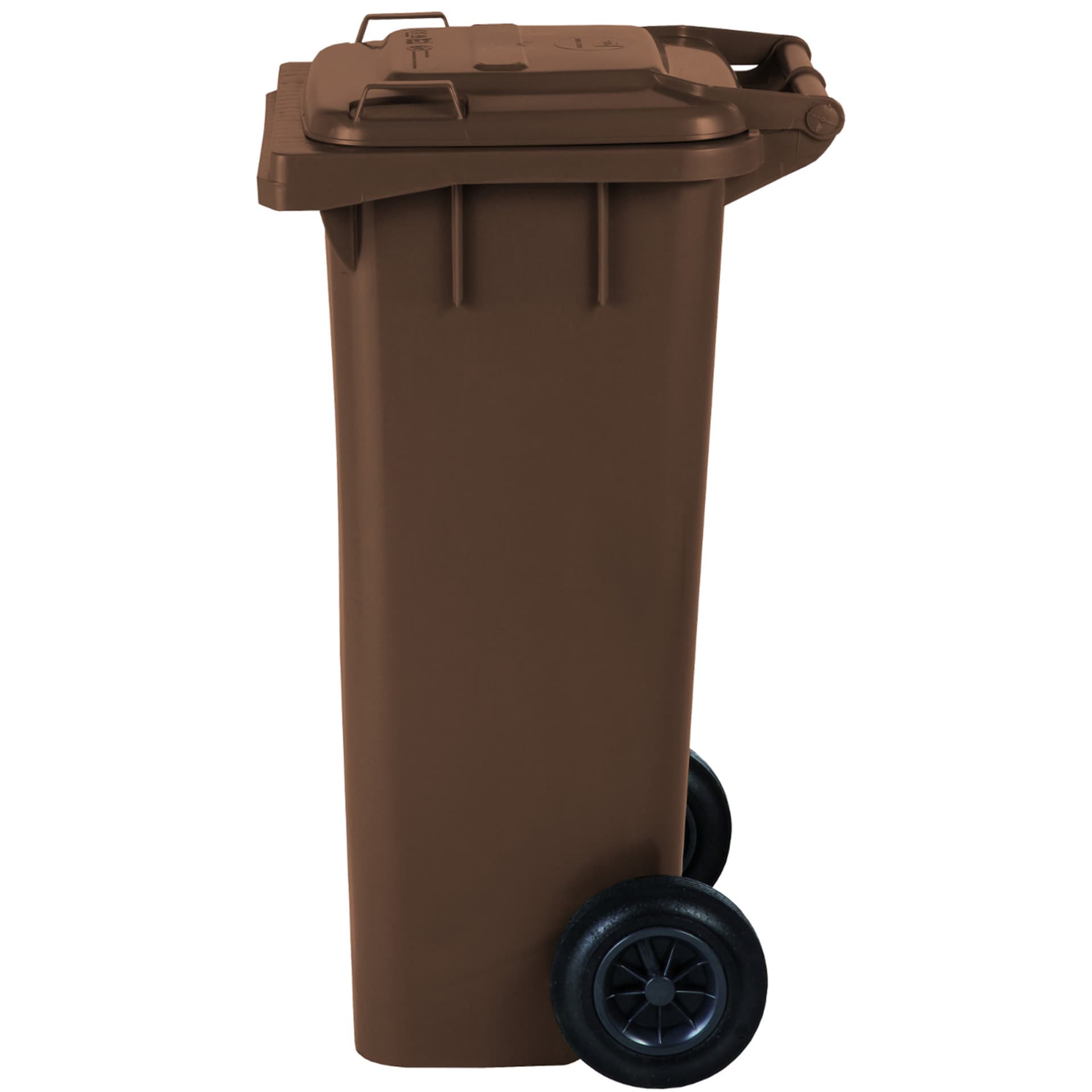 

Pojemnik kosz kubeł na BIO odpady śmieci EUROPLAST 80L brązowy
