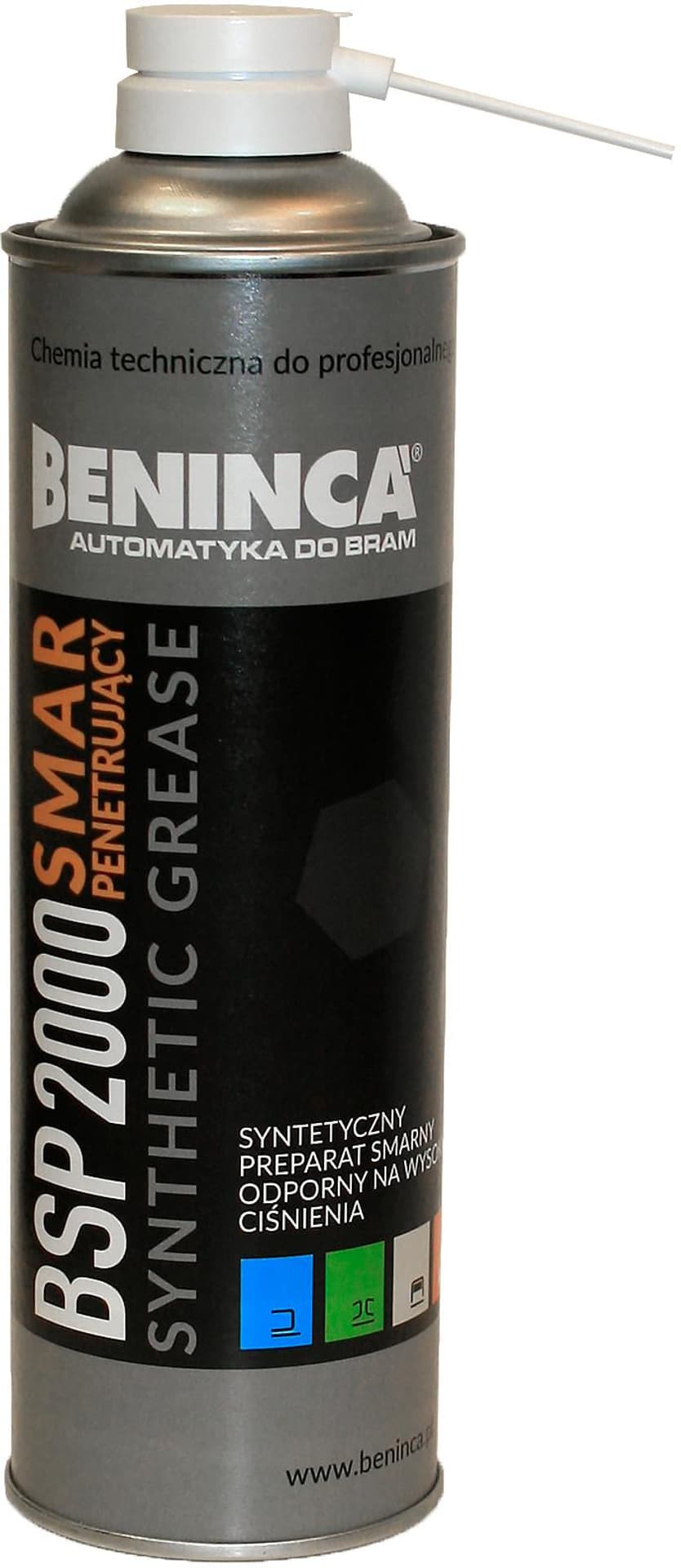 

CHEMIA: Smar syntetyczny (penetrujący) Beninca BSP2000 500ml do bram/automatyki/napędów, Penetrujący) beninca bsp2000 500ml do bram/automatyki/napędó