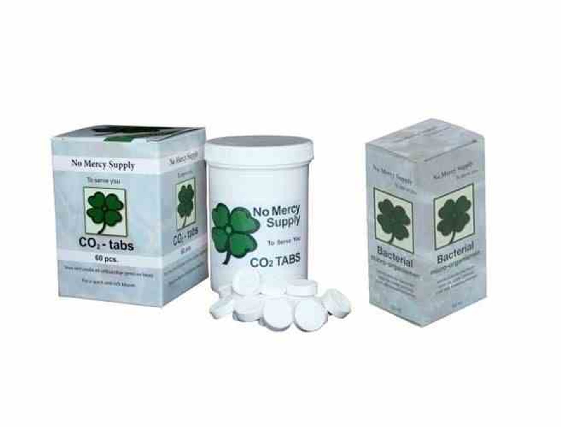 

NO MERCY TABLETKI CO2 60SZT + BACTERIAL 50ML