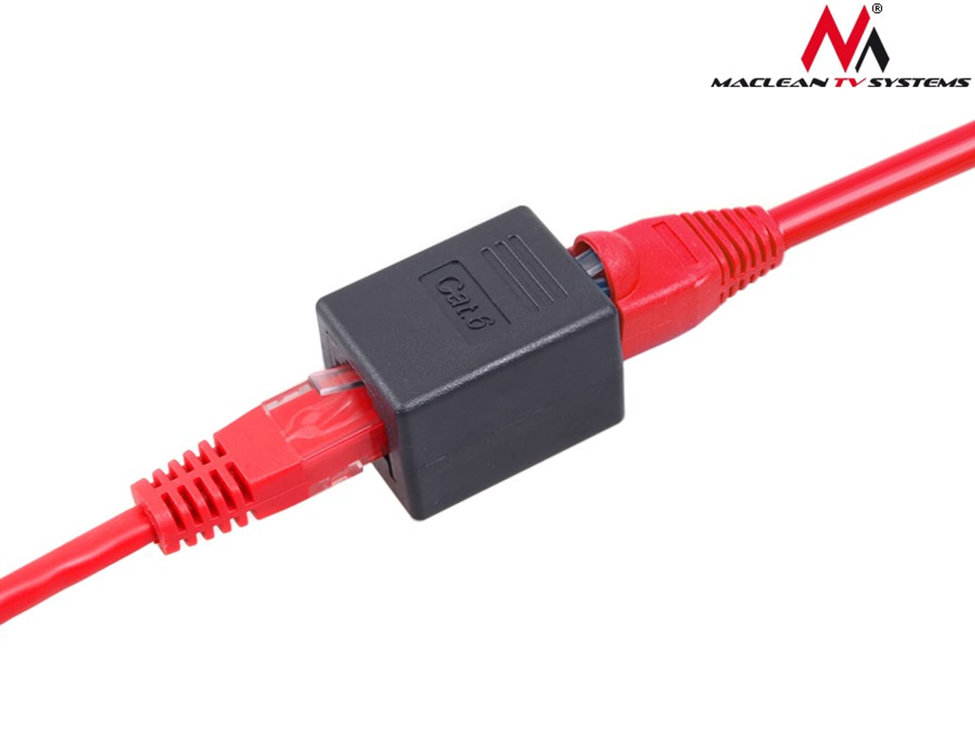 

MCTV-811 42206 Łącznik RJ45 Cat6 gniazdo-gniazdo beczka