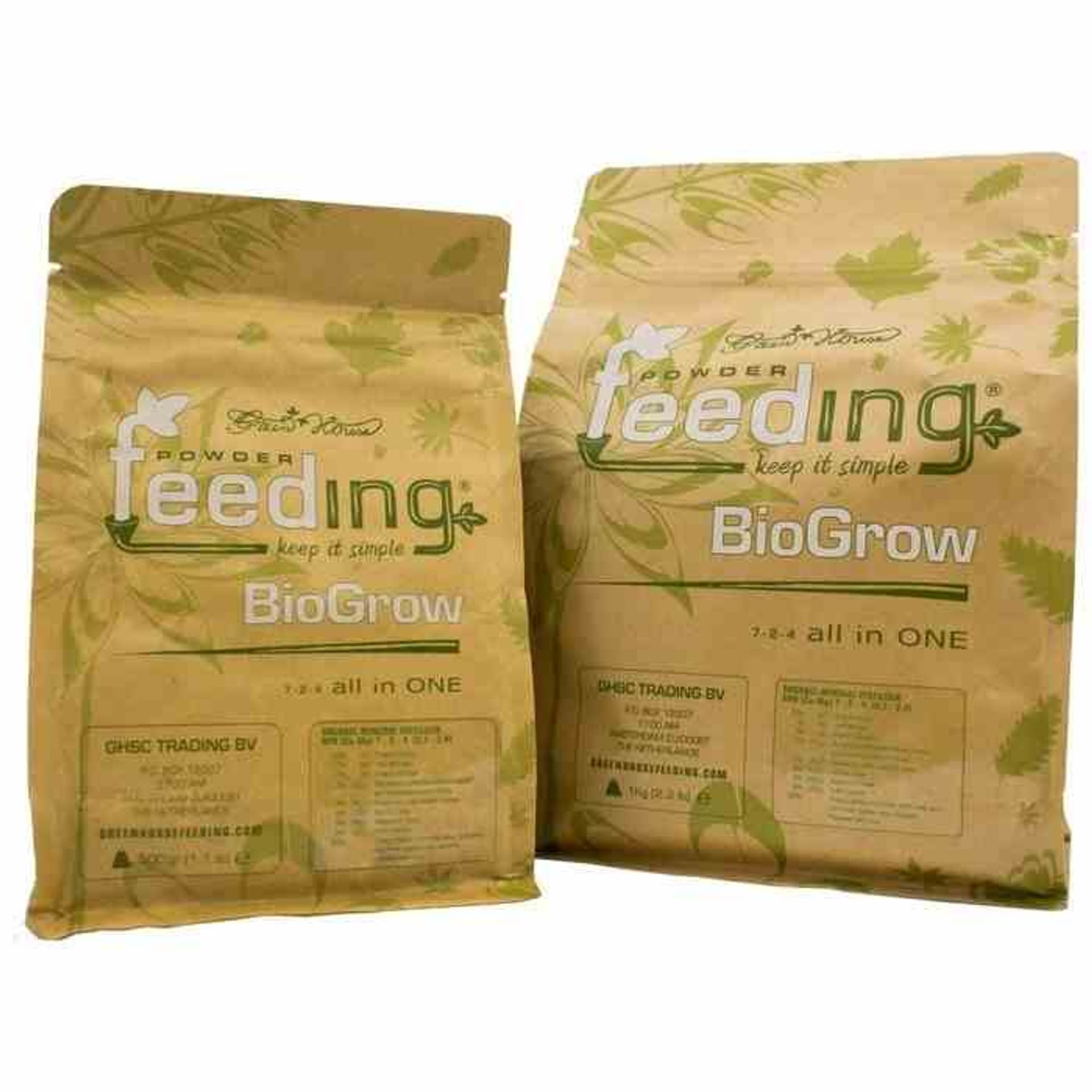 

POWDER FEEDING BIOGROW 2,5KG