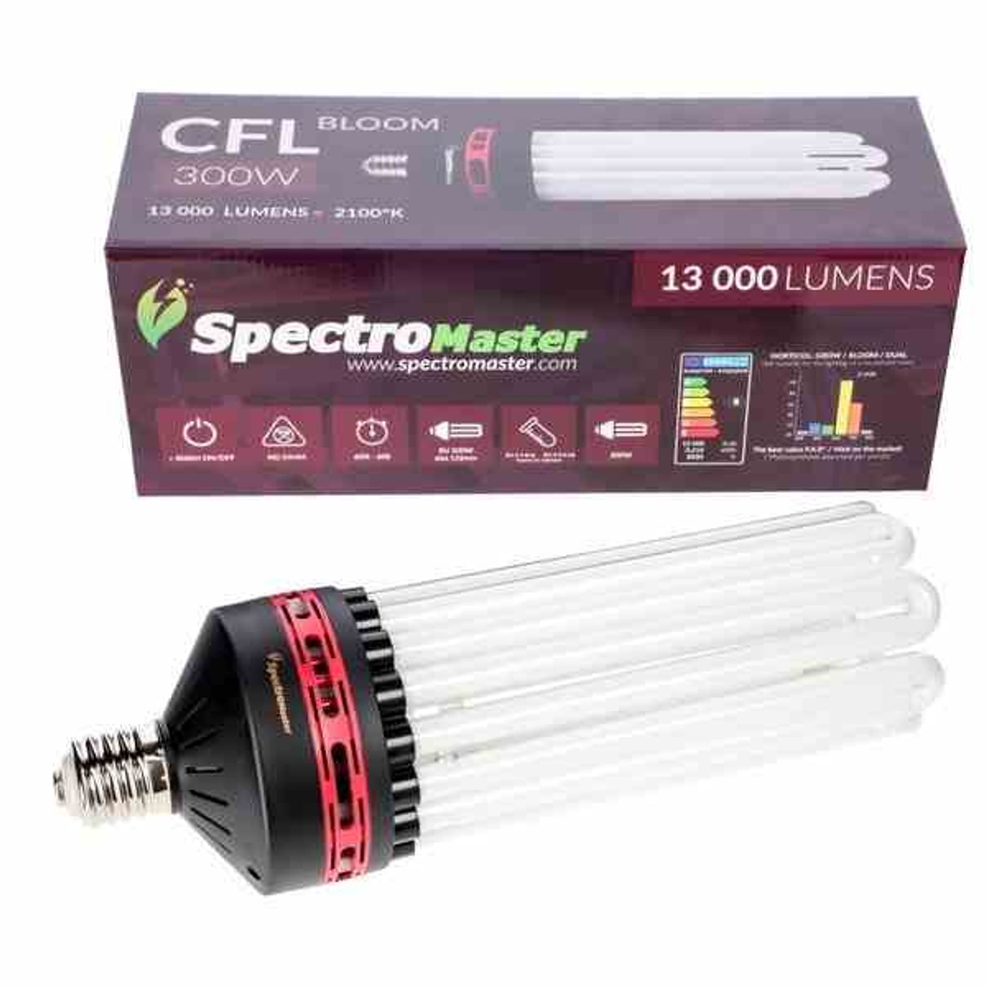 

LAMPA CFL SPECTROMASTER 300W BLOOM