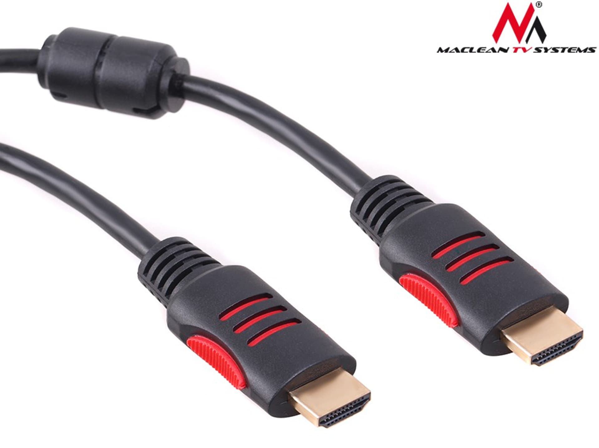 

MCTV-812 42187 Przewód kabel hdmi-hdmi 1.8m v1.4 30AWG z filtrami ferrytowymi