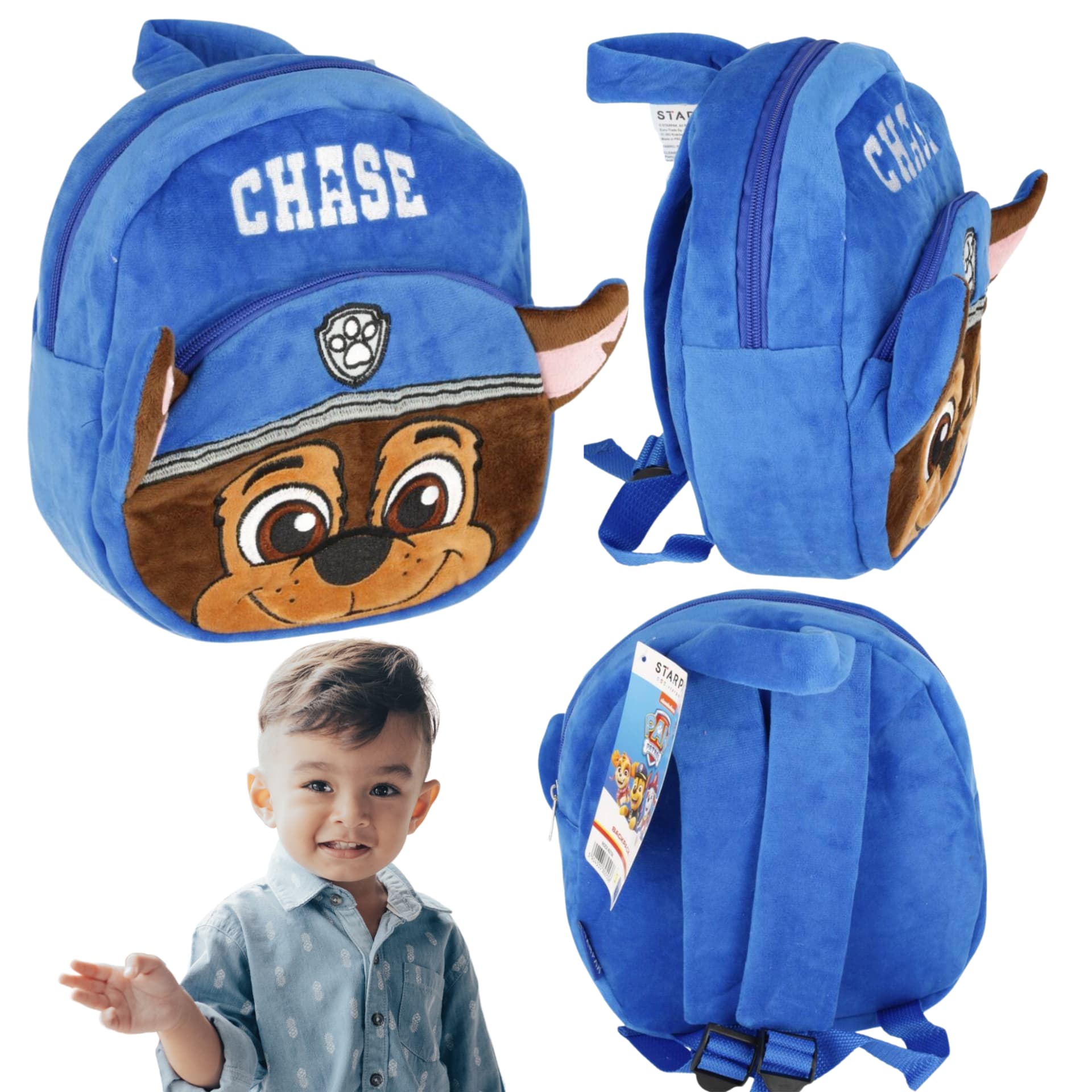 

PLECAK PLUSZOWY PRZEDSZKOLNY PSI PATROL BOYS MINI