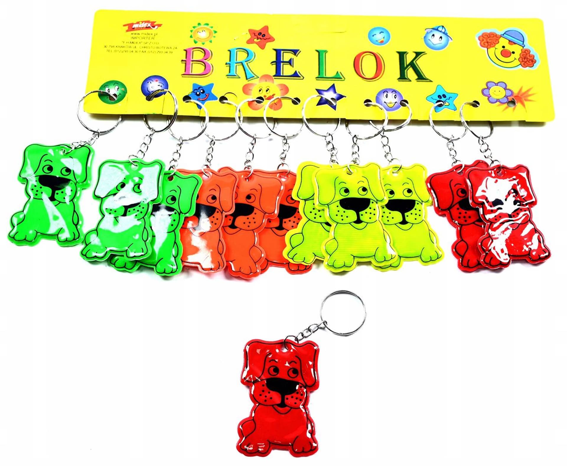 

BRELOK ODBLASKOWY PIES