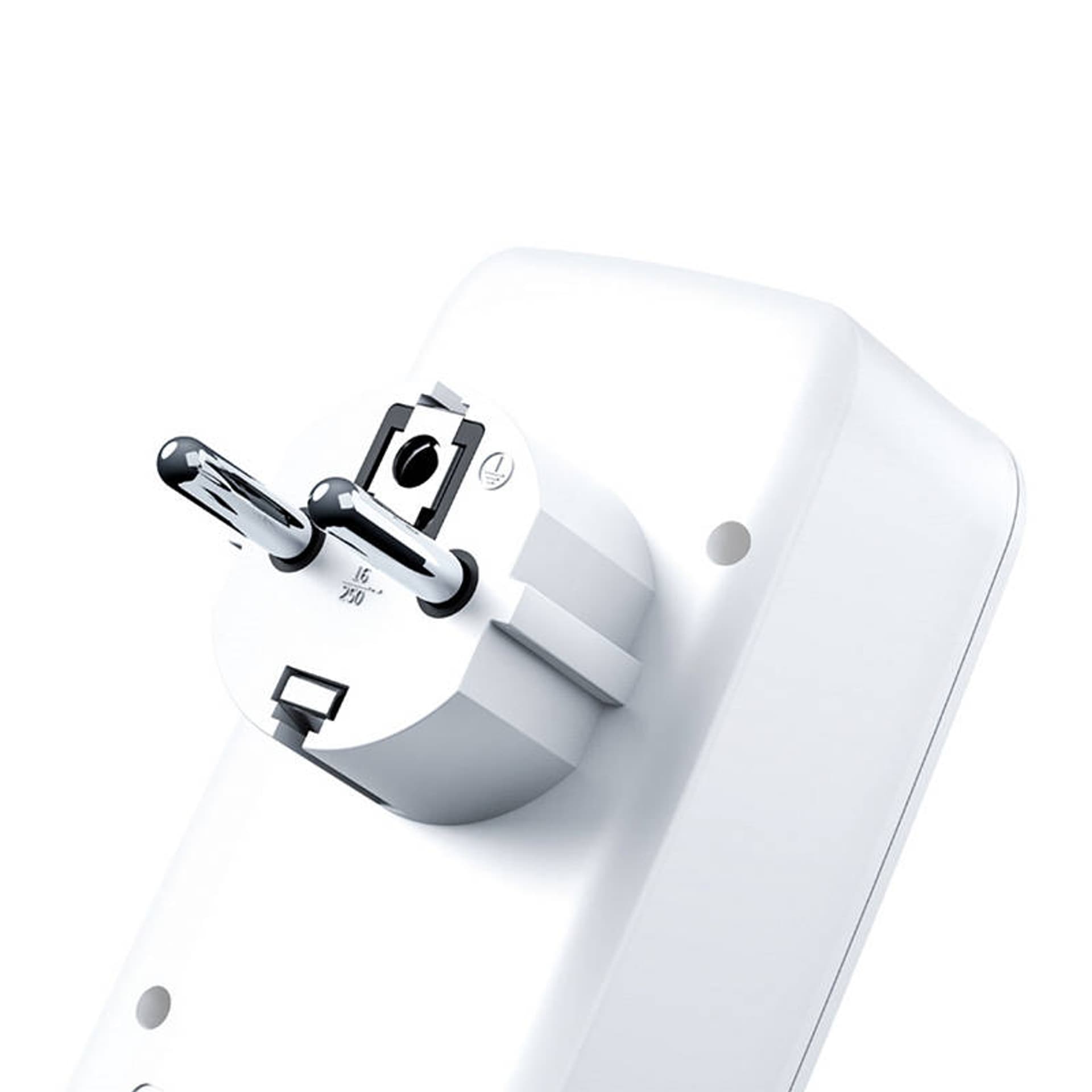 

ładowarka sieciowa z trzema gniazdami zasilania i 2x USB XO WL08EU (biała)