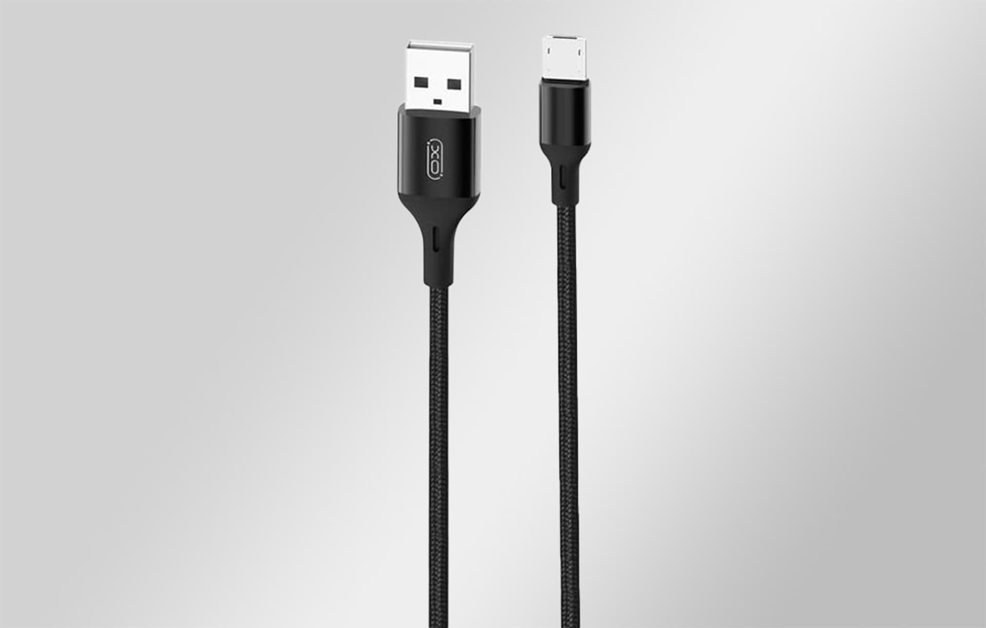 

Kabel USB do Micro USB XO NB143 1m (czarny)