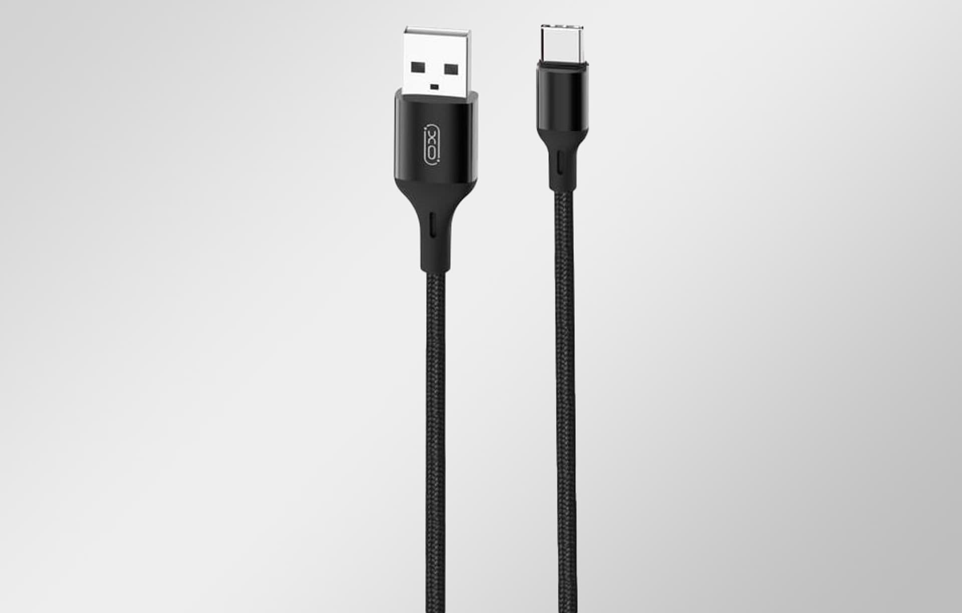 

Kabel USB do USB-C XO NB143 1m (czarny)