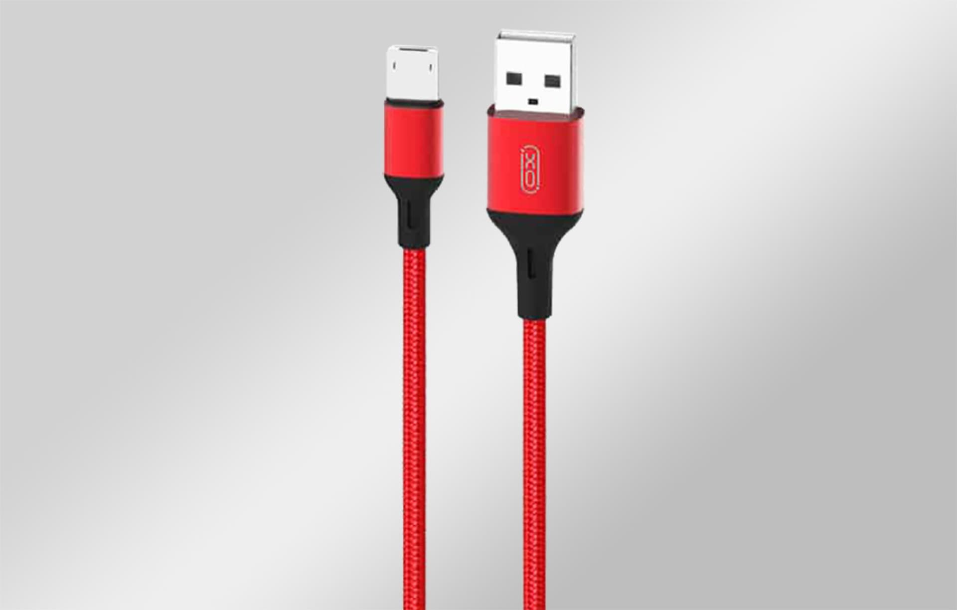 

Kabel USB do Micro USB XO NB143 2m (czerwony)