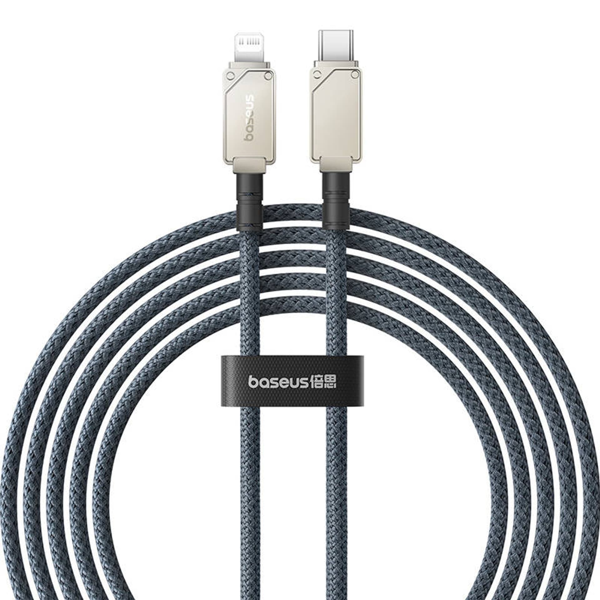 

Kabel szybkiego ładowania Baseus USB C do IP 20A,2m (granatowy)