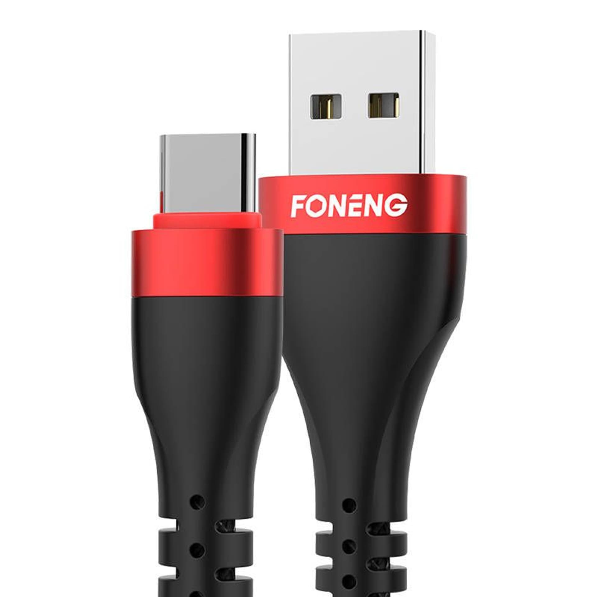 

Kabel USB do USB C Foneng X82 3A, 1m (czarny)