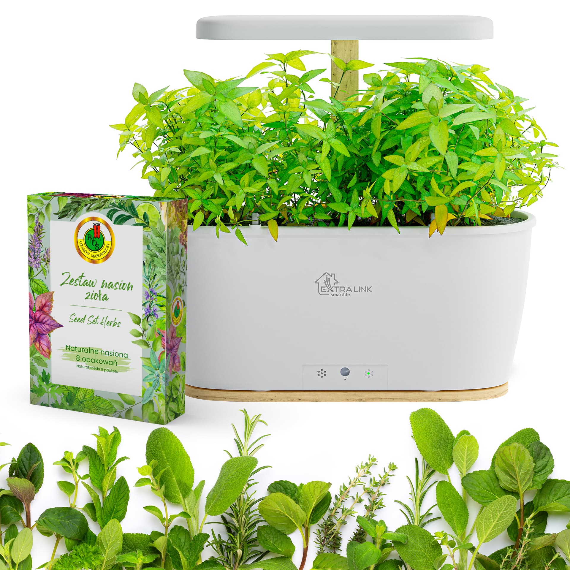 

EXTRALINK SMART INDOOR GARDEN + ZESTAW ZIOŁA
