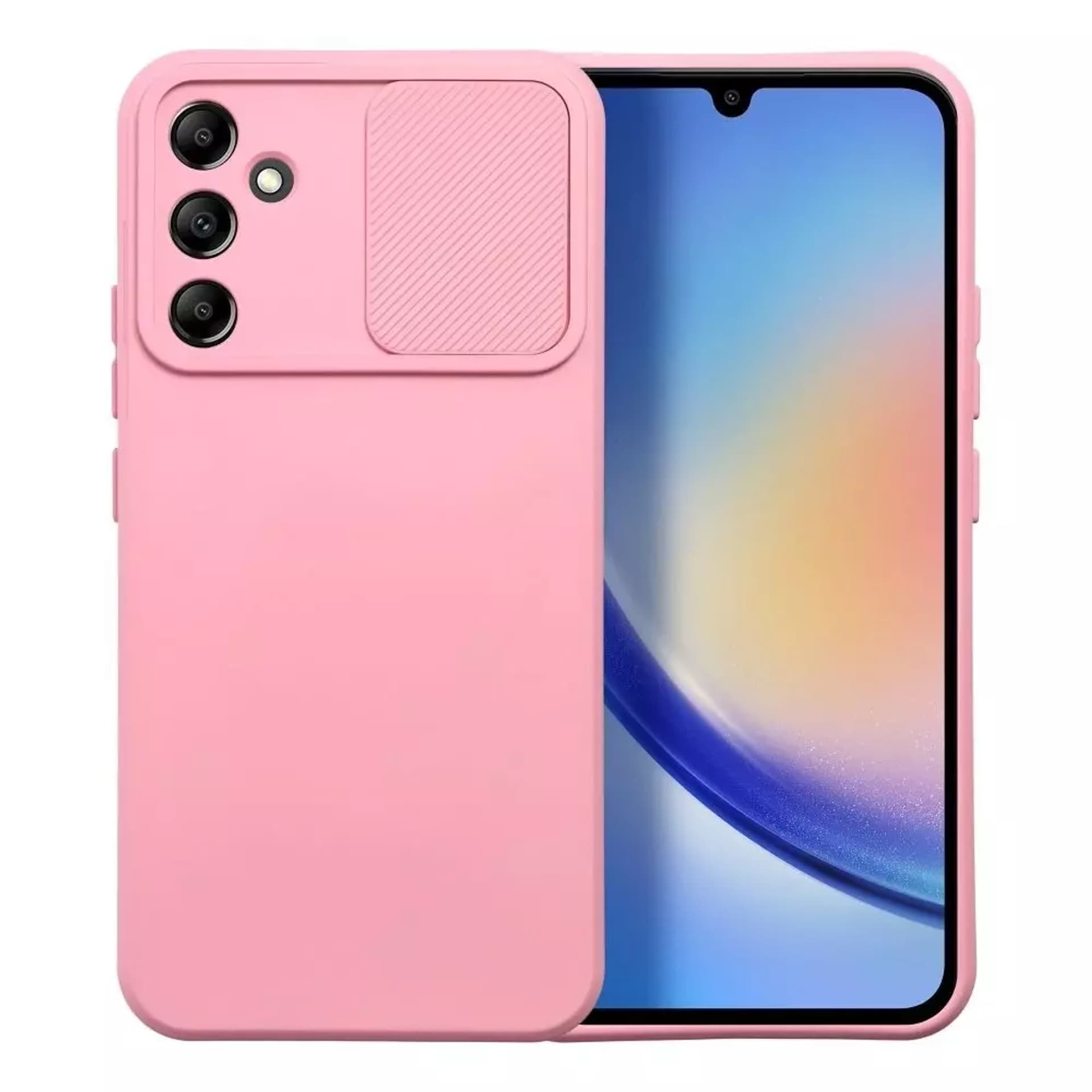 

Futerał SLIDE do SAMSUNG A34 5G jasnoróżowy