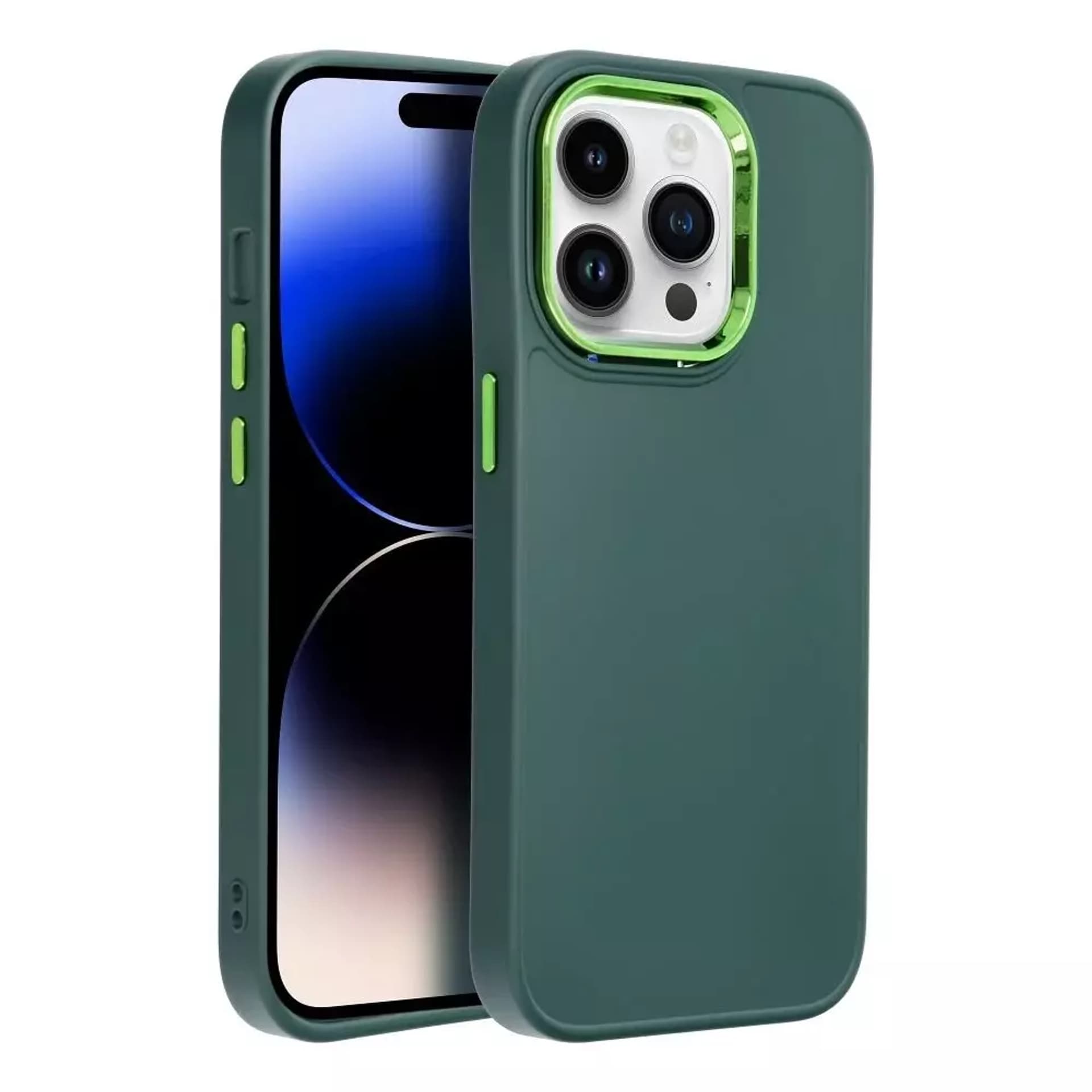 

Etui futerał FRAME do Apple iPhone 14 Pro zielony