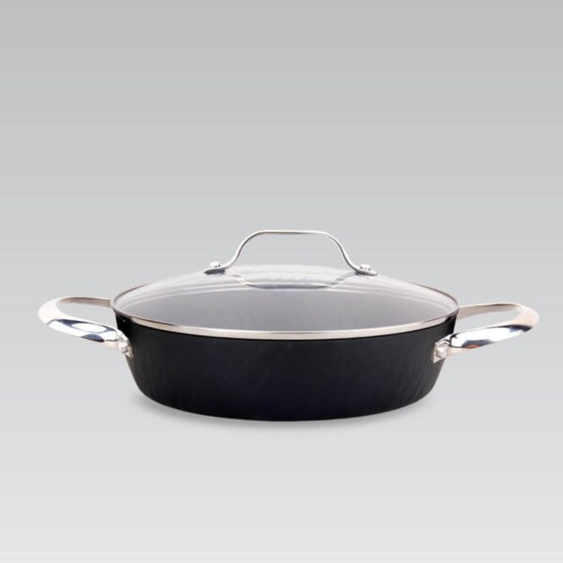 

Garnek z pokryw. płaski RockStone Maestro MR-4426-S