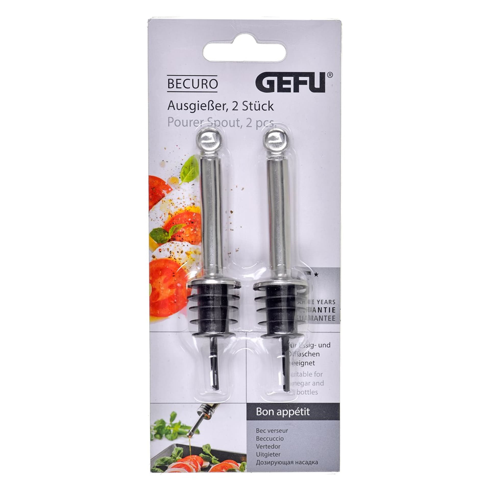 

Zestaw 2 wylewek do butelek GEFU BECURO G-12480