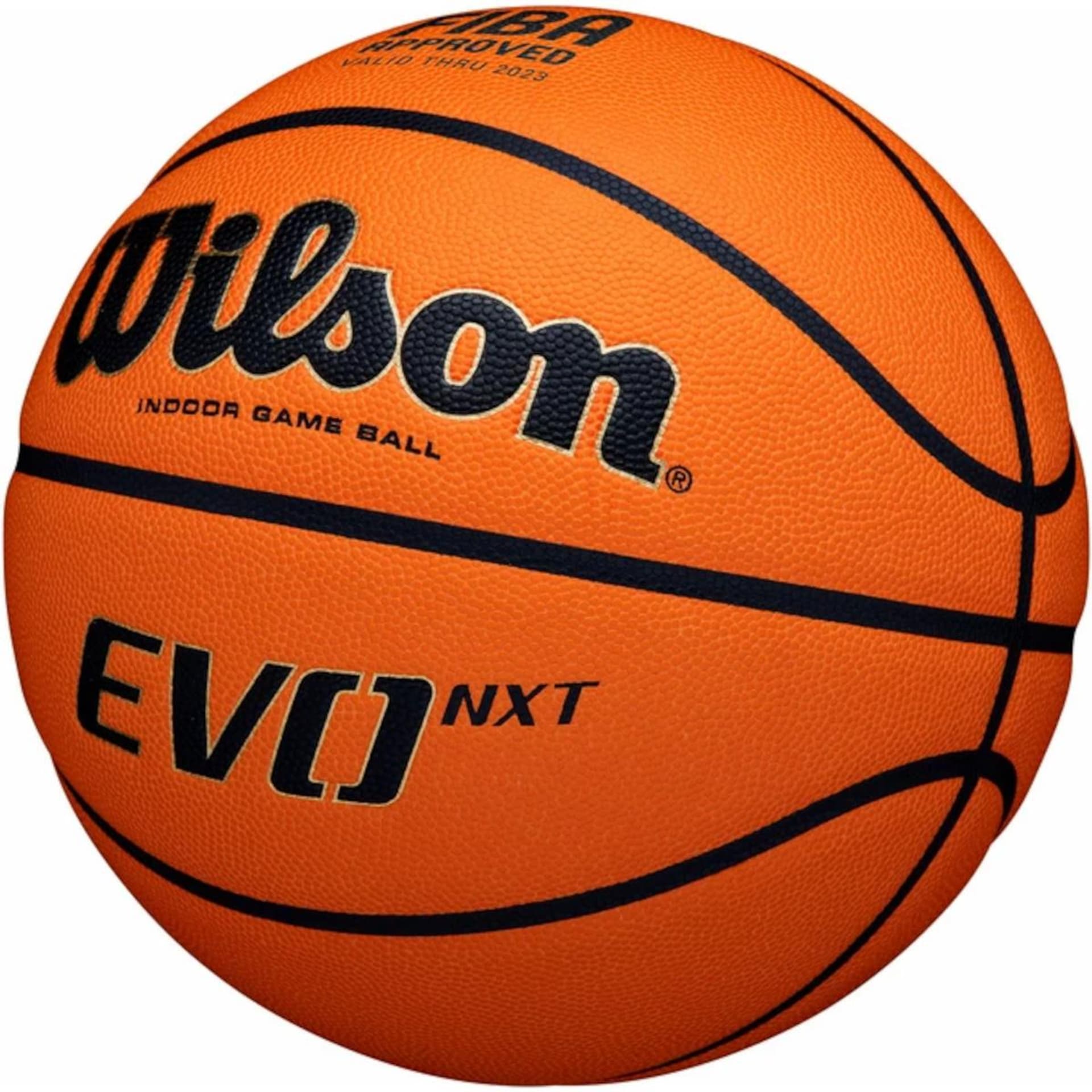 

PIŁKA DO KOSZYKÓWKI WILSON EVO NXT FIBA GAME BALL R.7