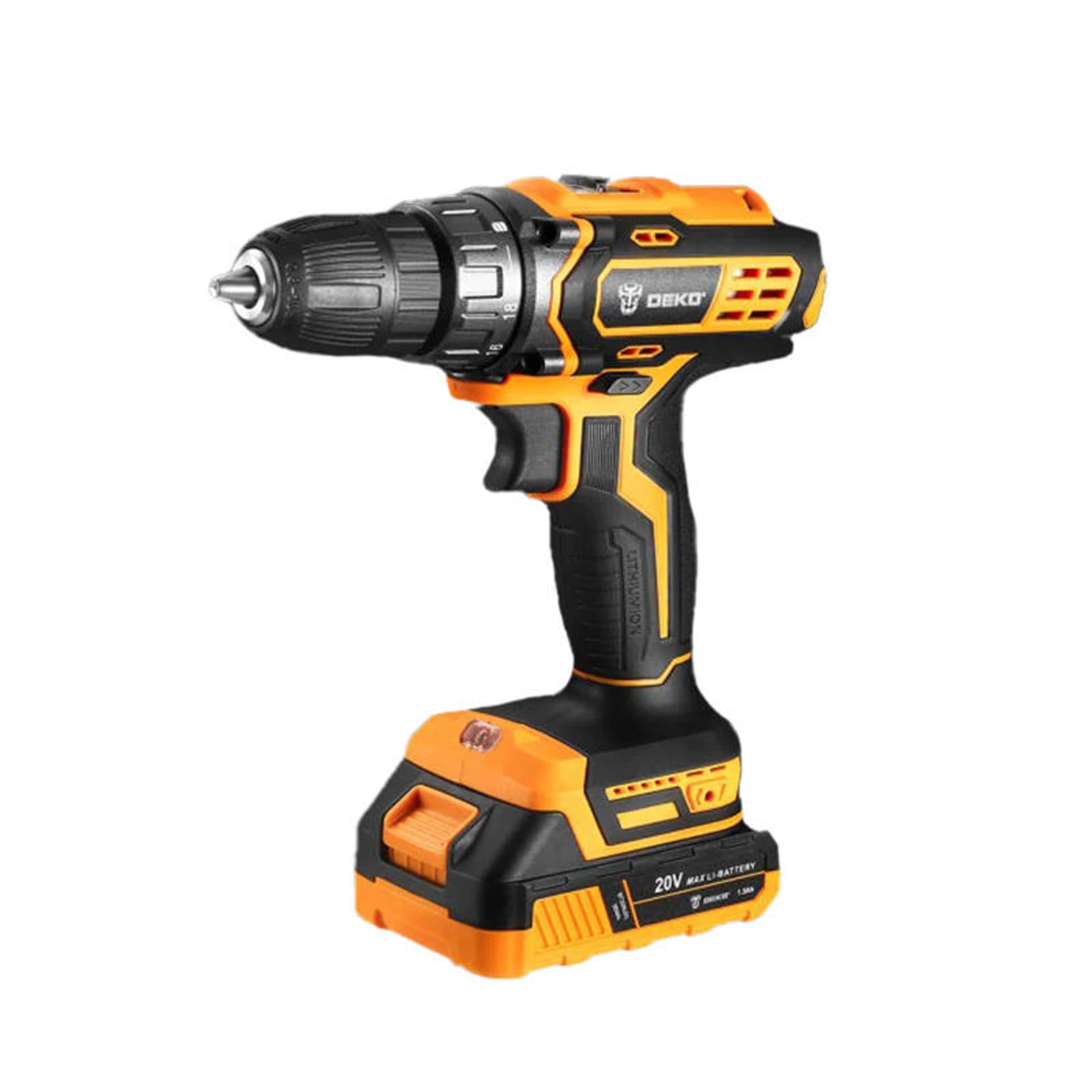 

Akumulatorowa wiertarko-wkrętarka Deko Tools DKCD20XL01-10S3 20V