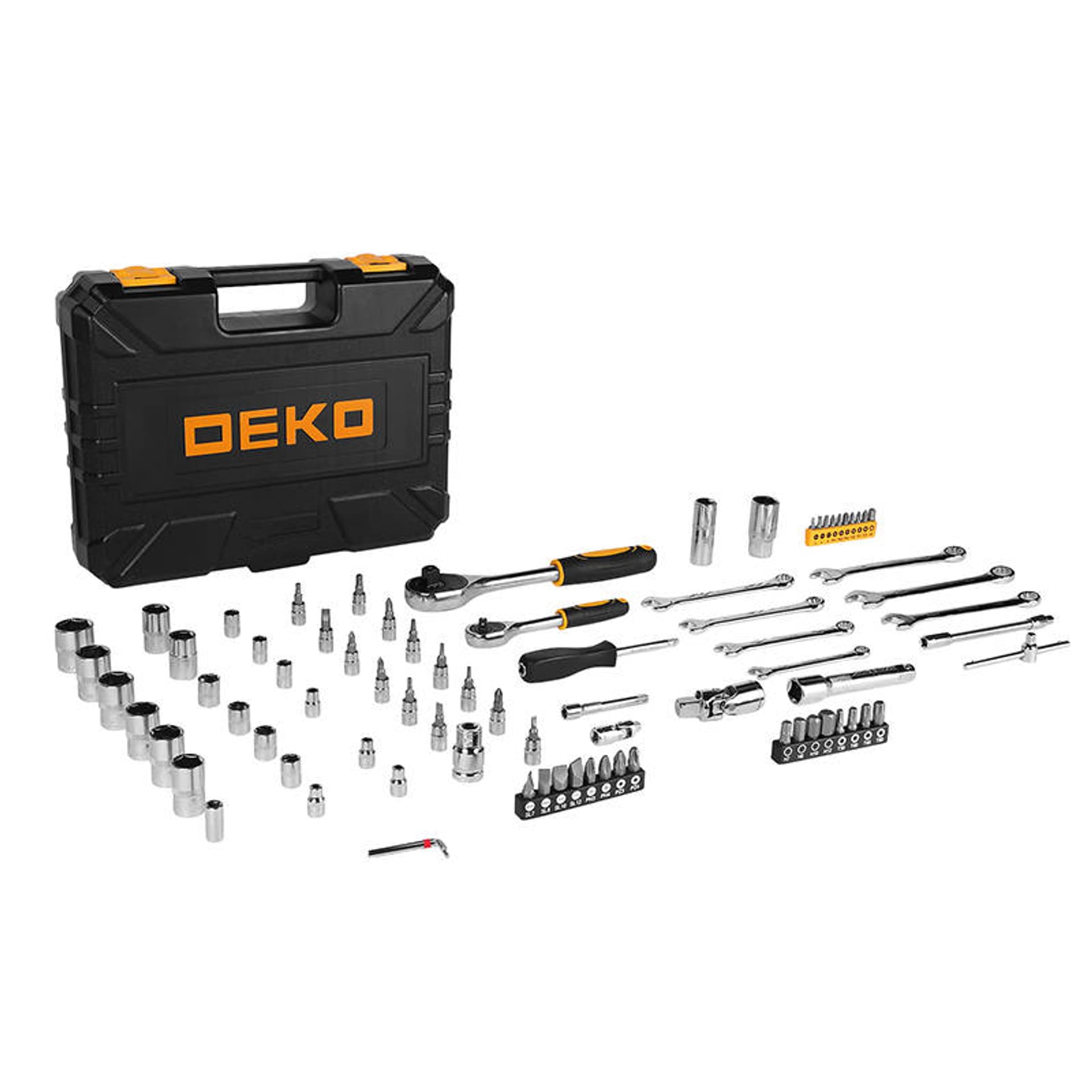 

Zestaw narzędzi Deko Tools DKAT82, 82 sztuk
