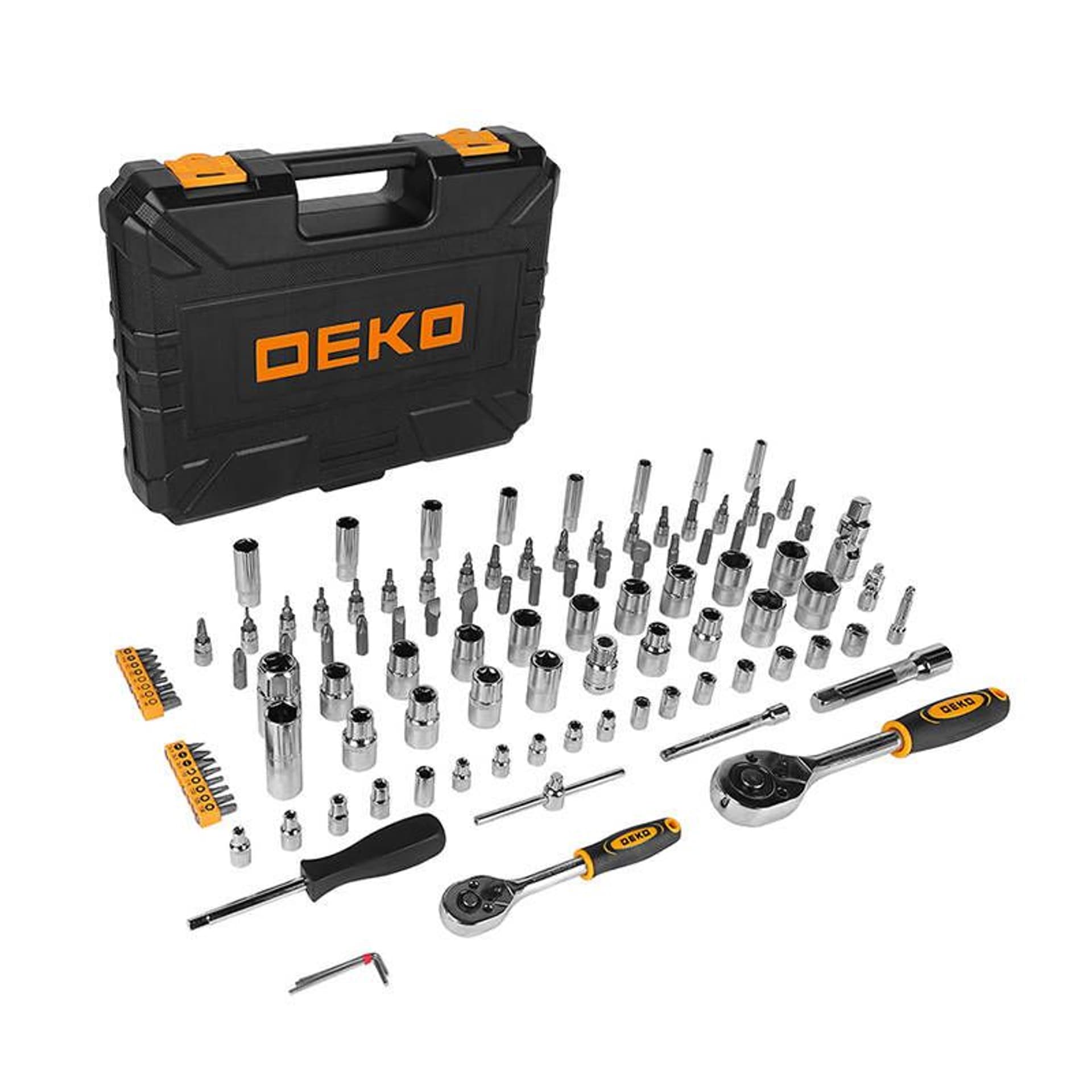 

Zestaw narzędzi Deko Tools DKAT108, 108 sztuk