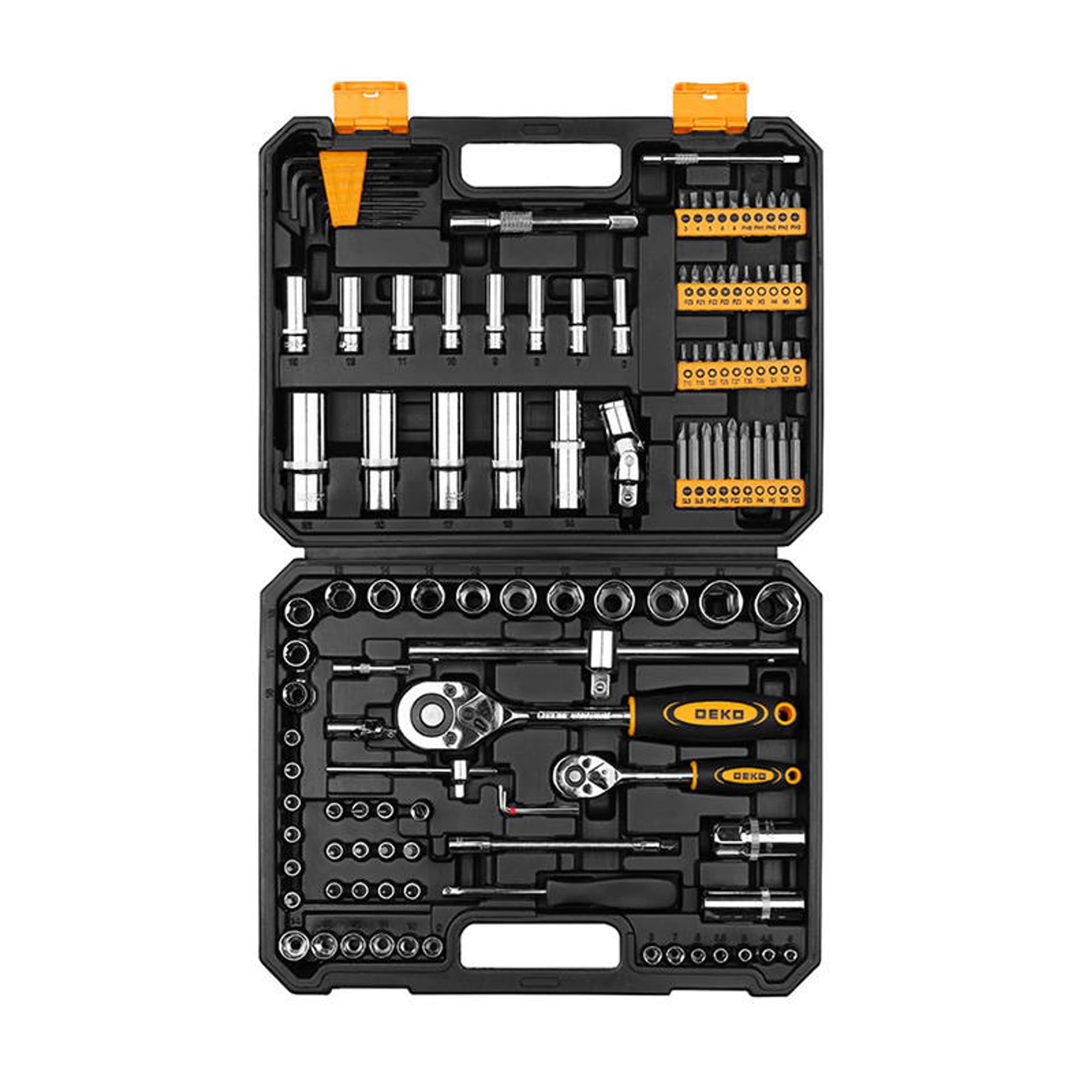

Zestaw narzędzi Deko Tools DKAT121, 121 sztuk