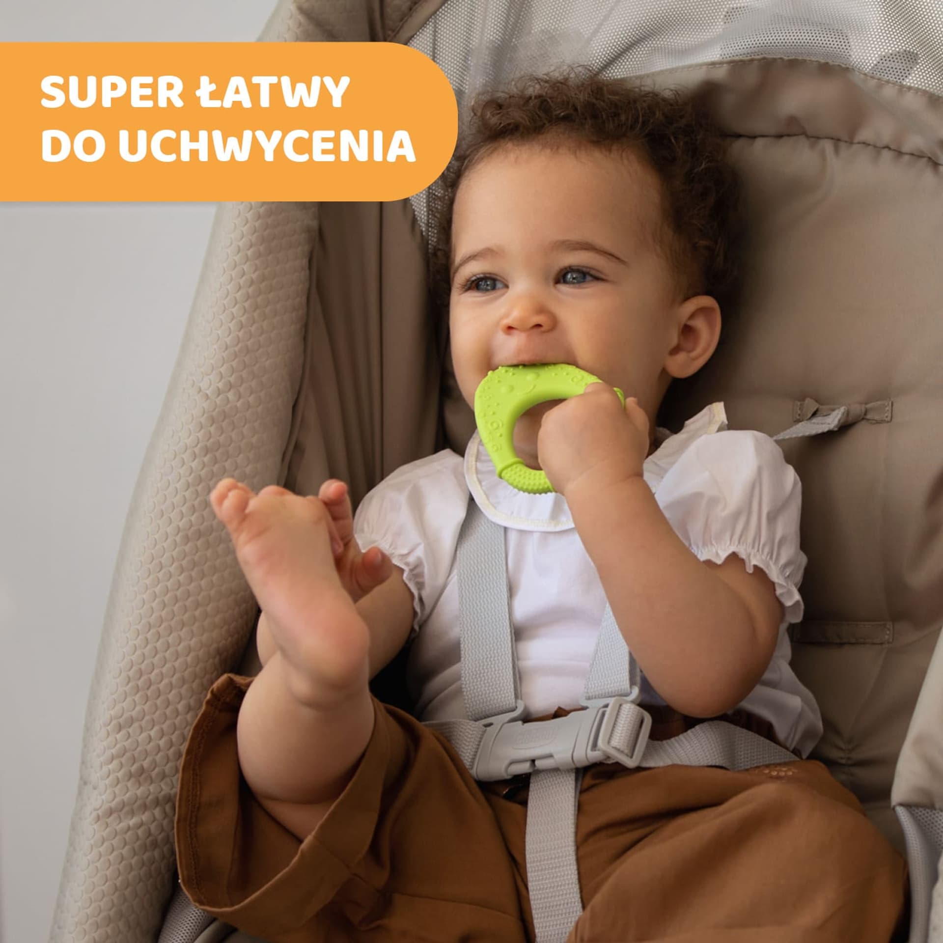 

GRYZAK MIĘKKI AWOKADO 2M+ CHICCO Silikonowy gryzak na ząbkowanie