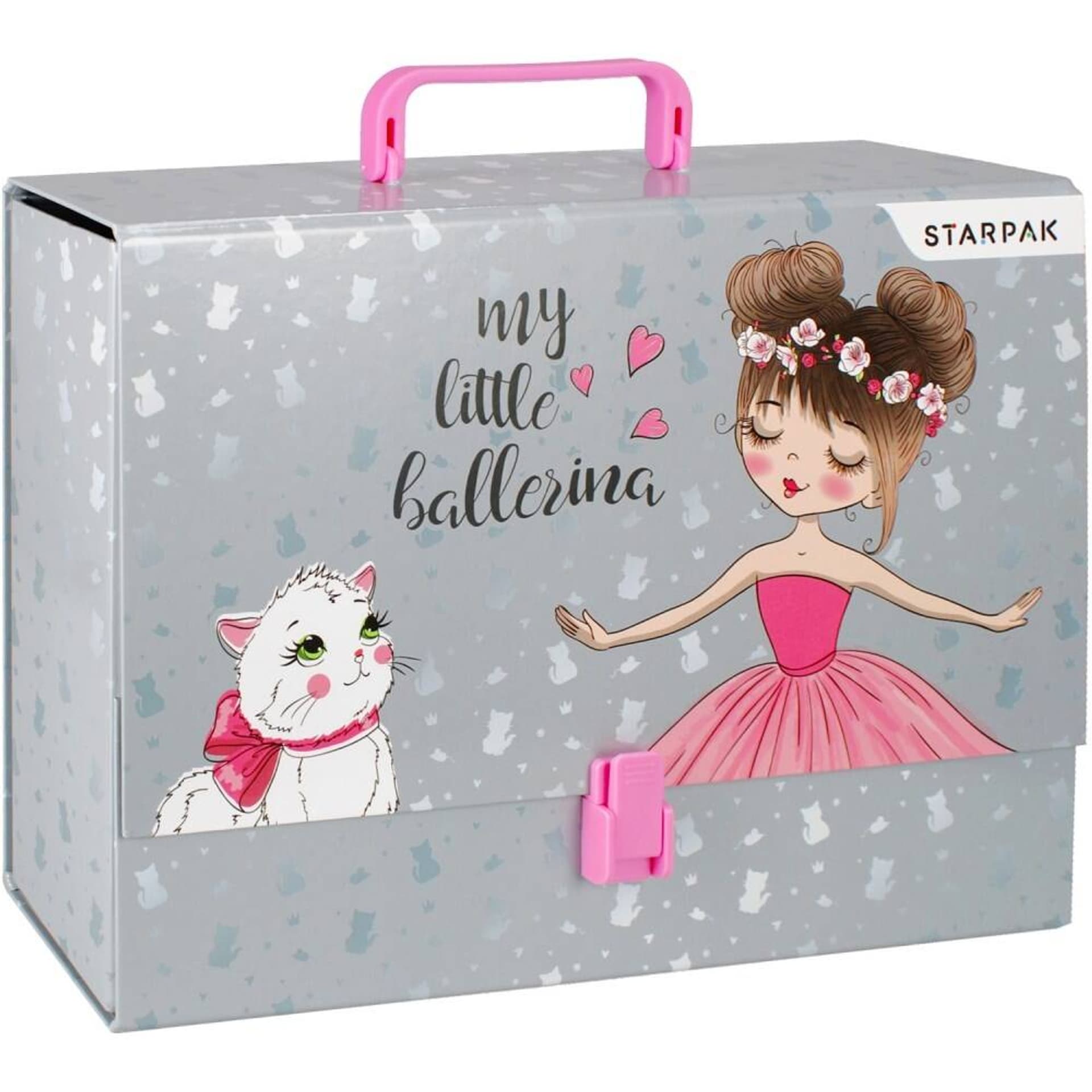 

Teczka na rączkę A4 9,5cm BALERINA 493169 STARPAK