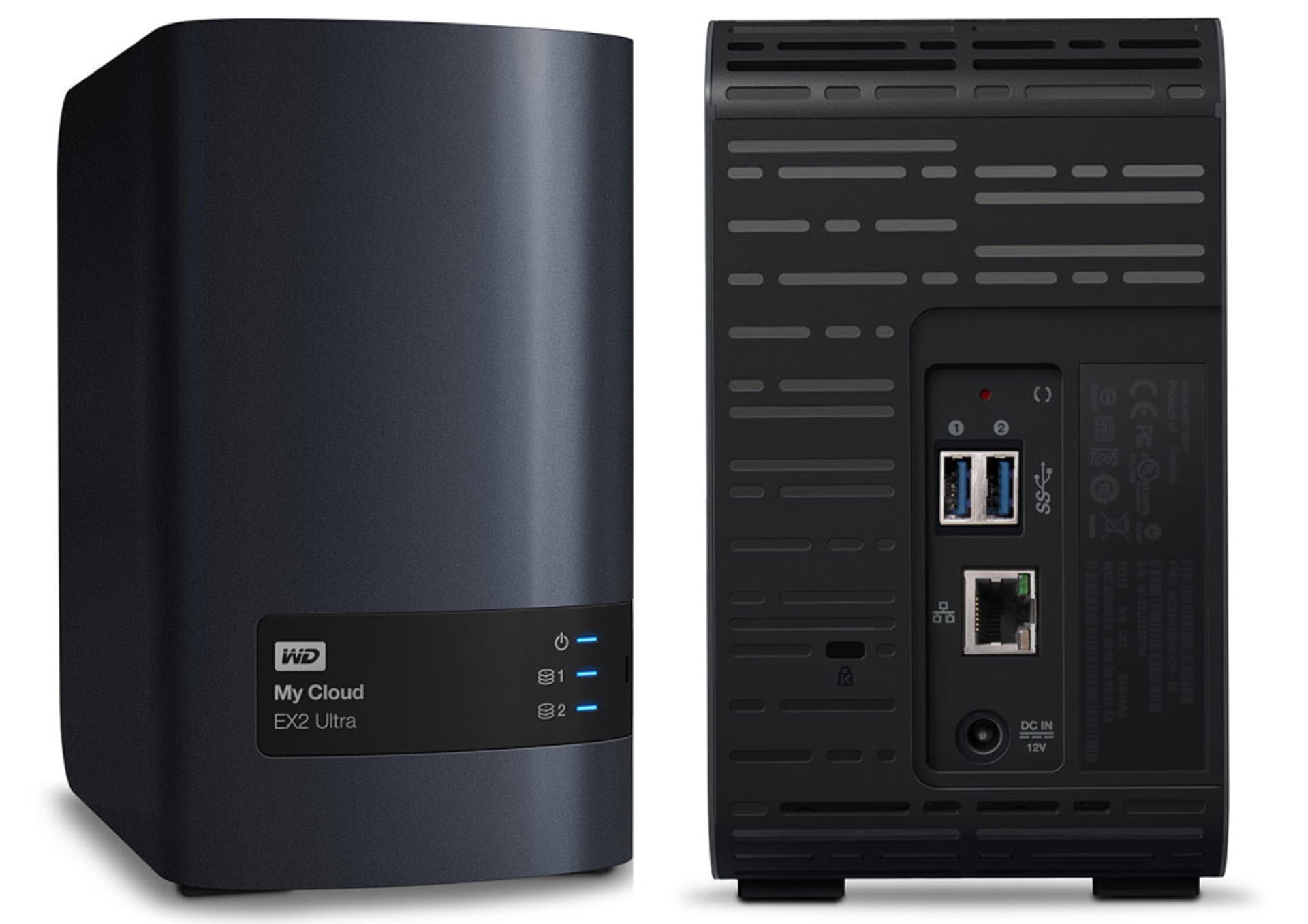 

Serwer plików WD My Cloud EX2 Ultra 4 TB WDBVBZ0040JCH-EESN