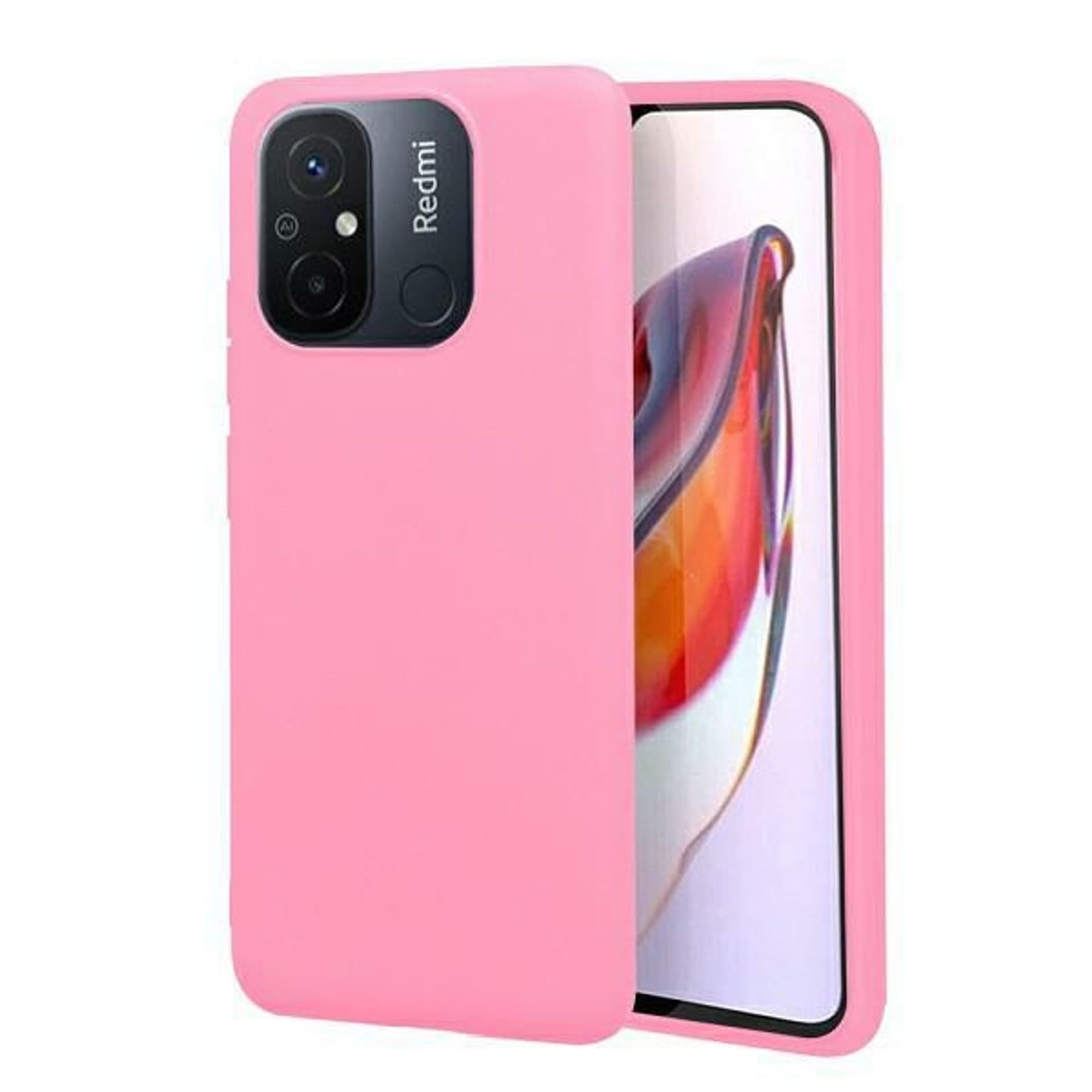 

Beline Etui Candy Xiaomi 12C jasnoróżowy/light pink