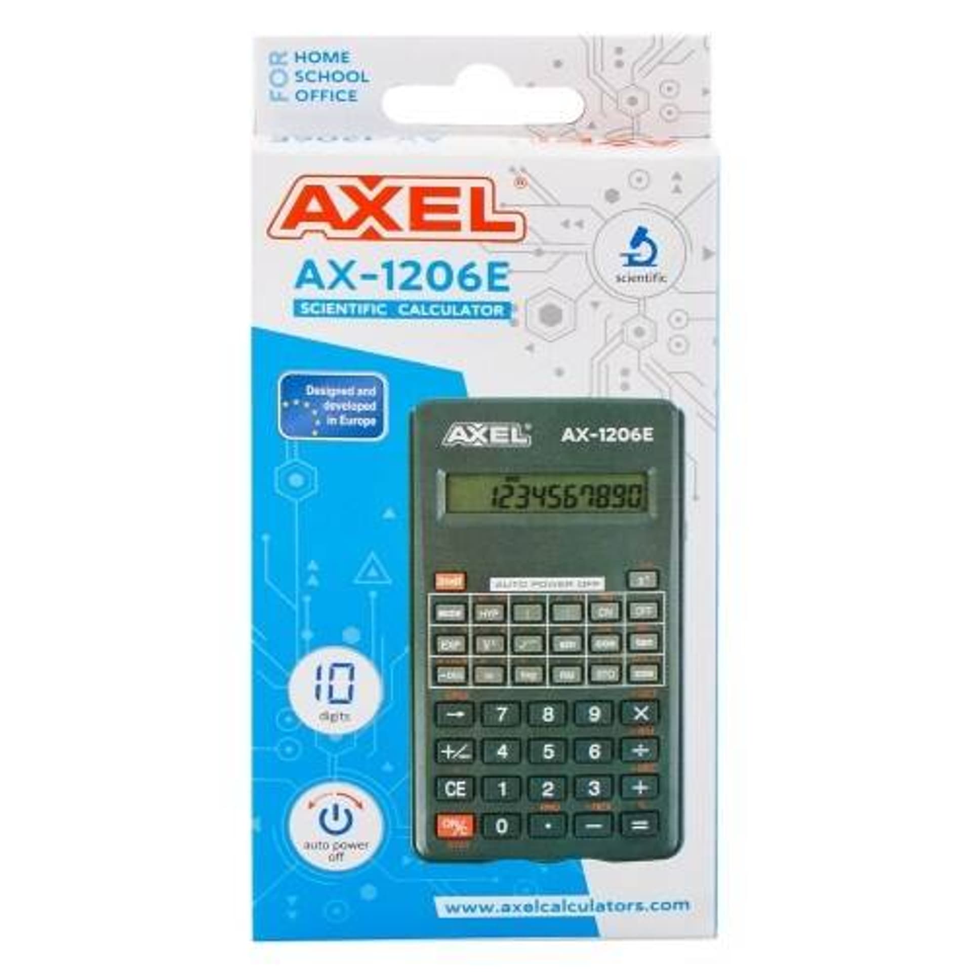

Kalkulator naukowy AX-1206E AXEL 209387