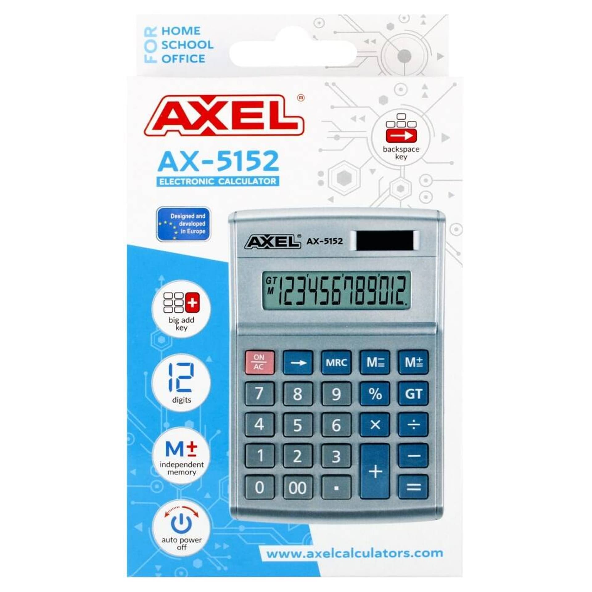 

Kalkulator AX-5152 AXEL 347683