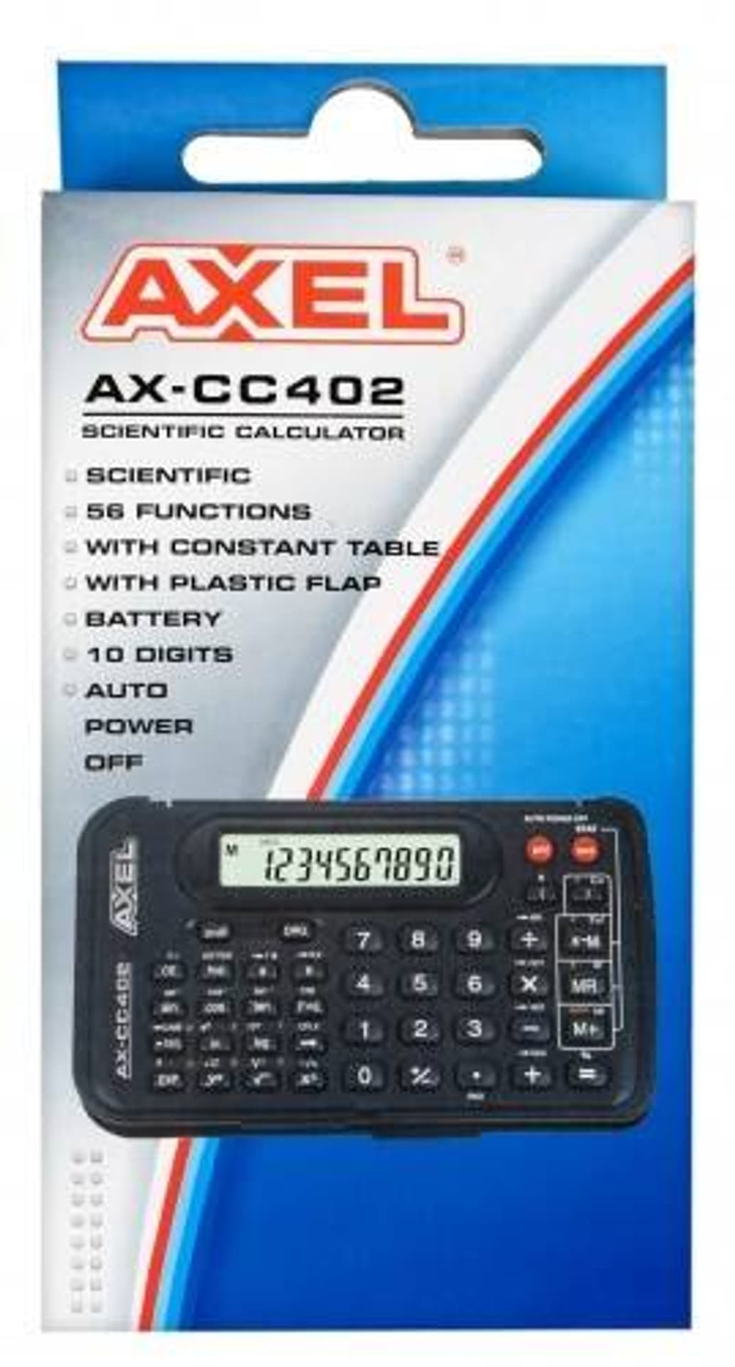 

Kalkulator AX-CC402 AXEL 405587