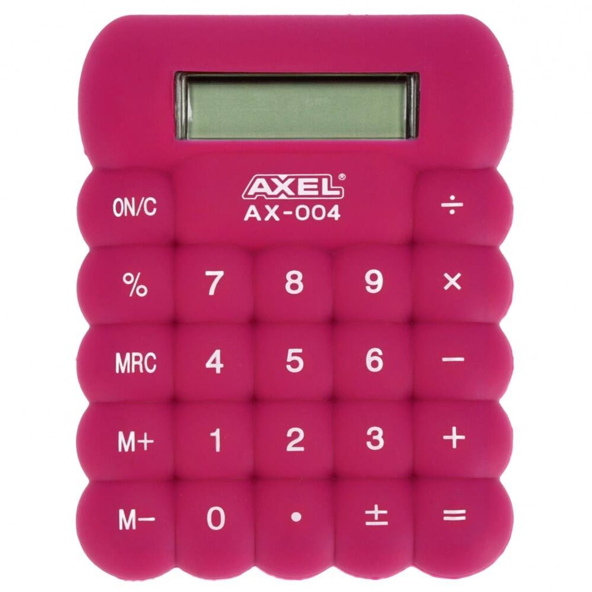 

Kalkulator silikonowy niebieski/różowy AX-004 AXEL 432432