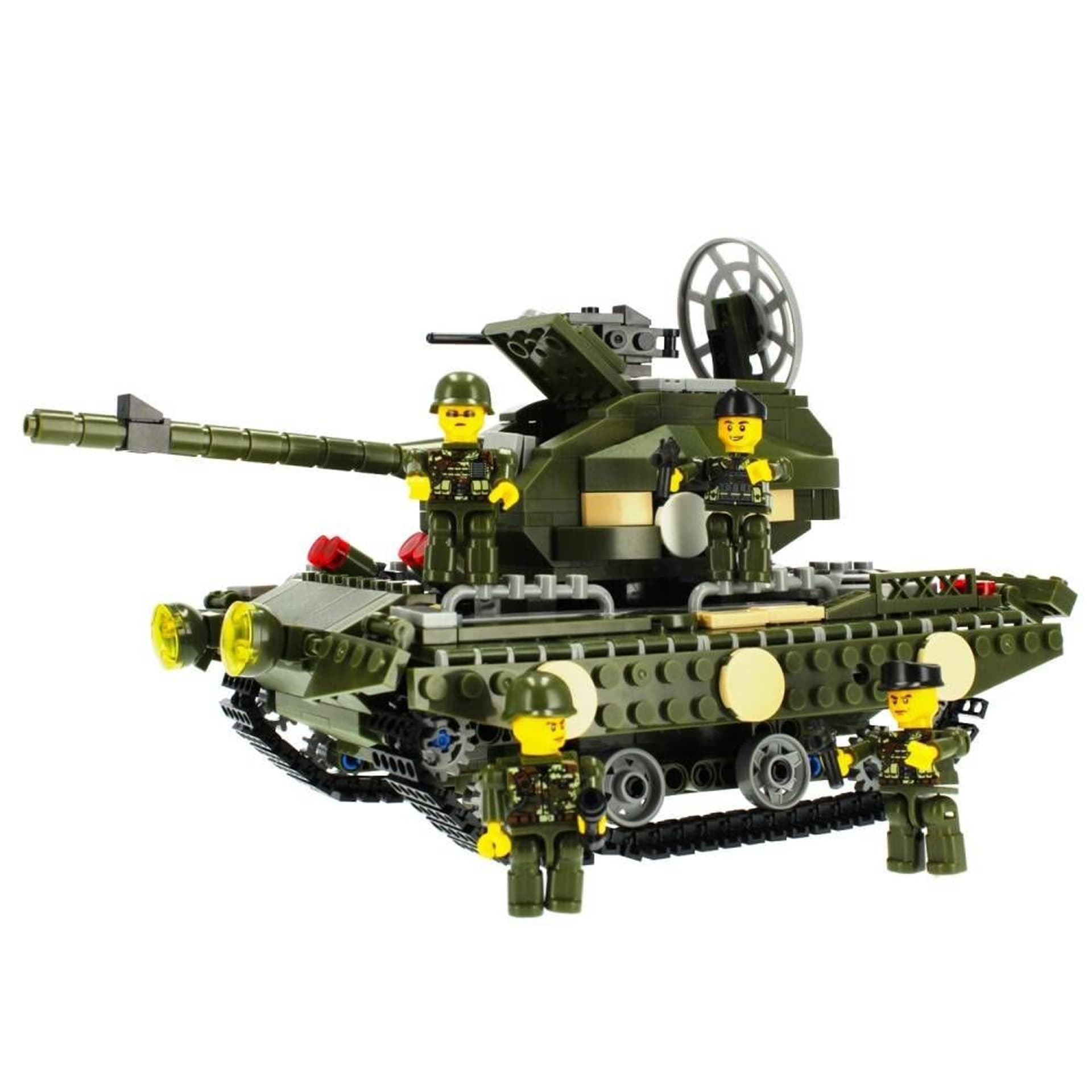 

Klocki konstrukcyjne 563 elementy Militaria Czołg alleBLOX 478261