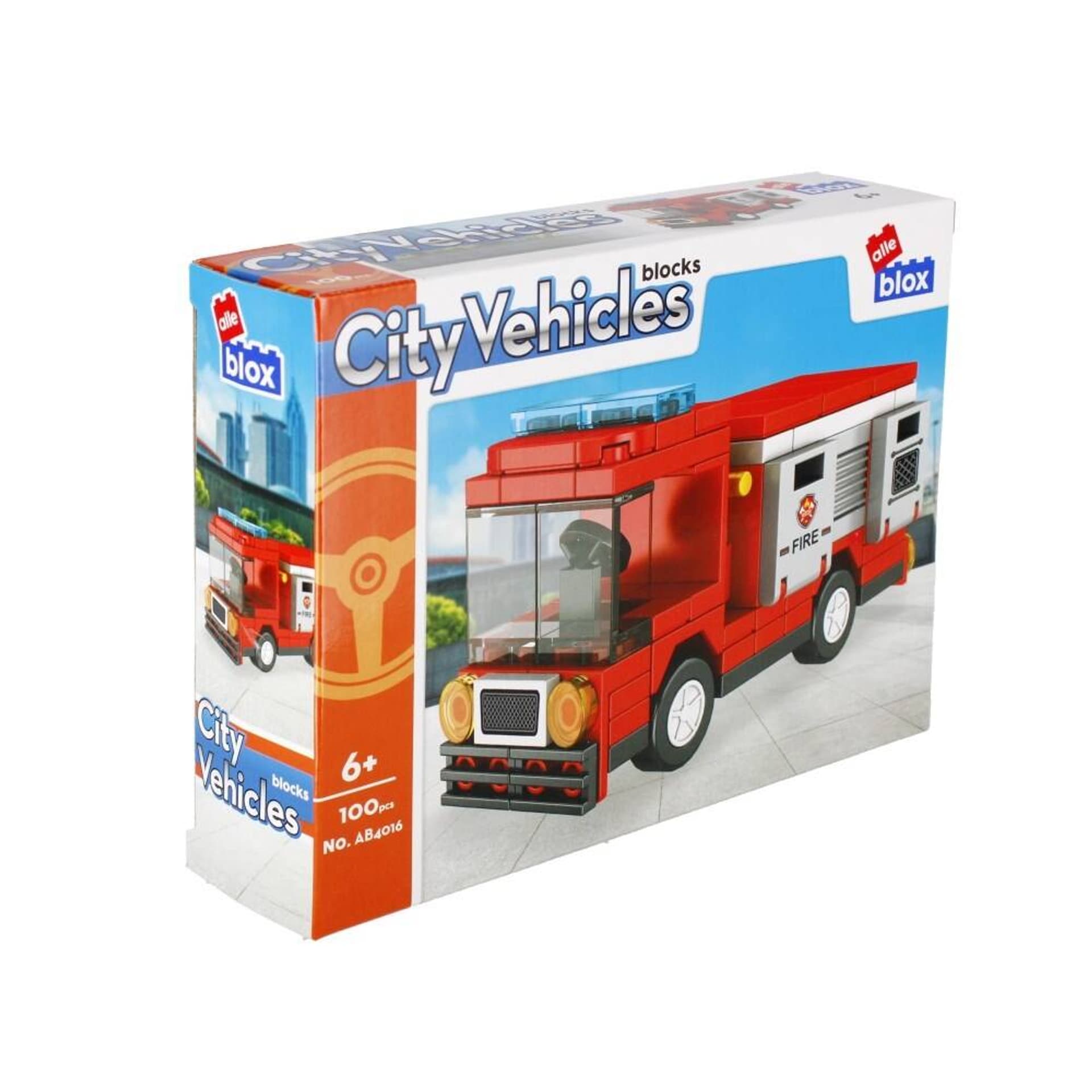 

Klocki konstrukcyjne 100 elementów City alleBLOX 492746