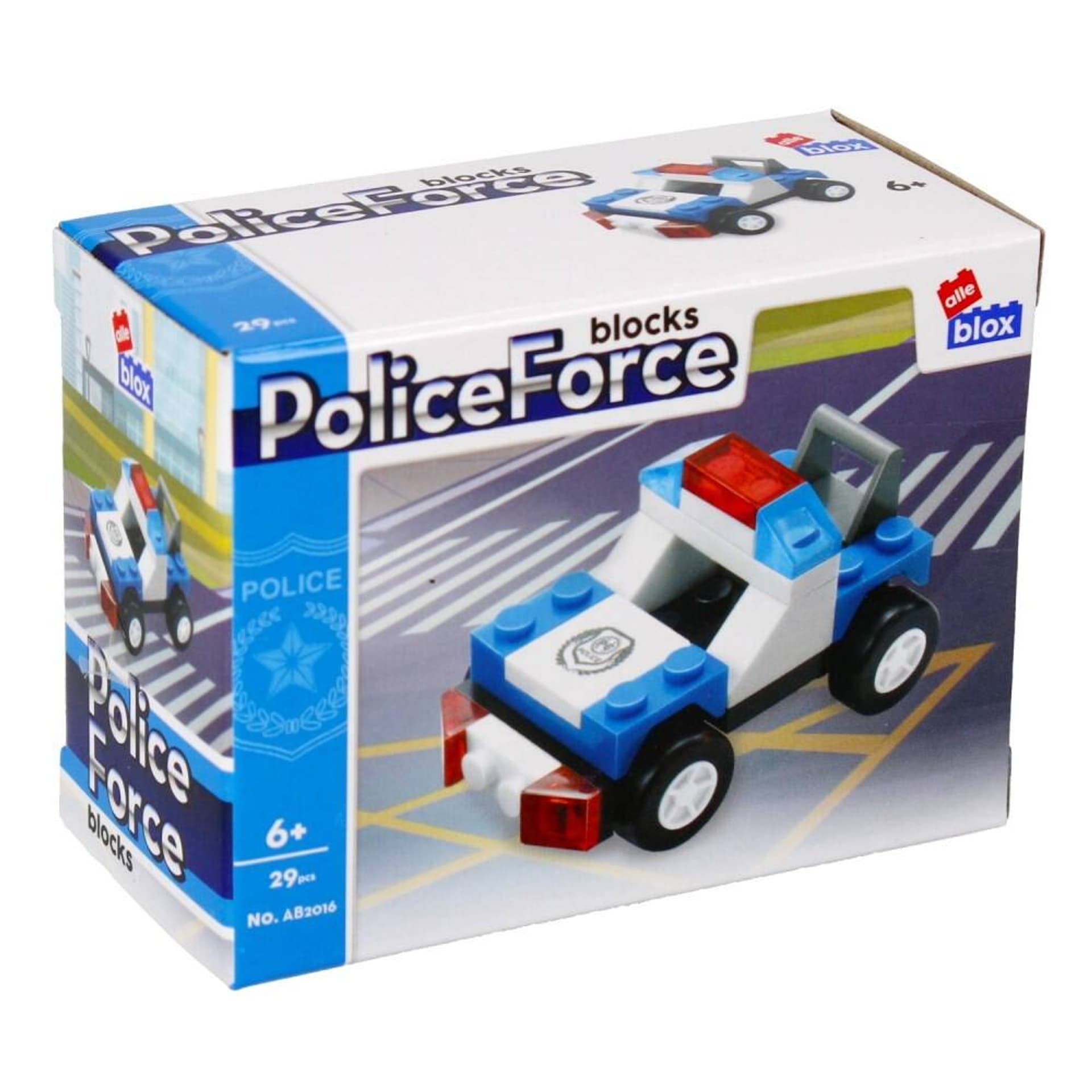 

Klocki konstrukcyjne 29 elementów Policja alleBLOX 492815
