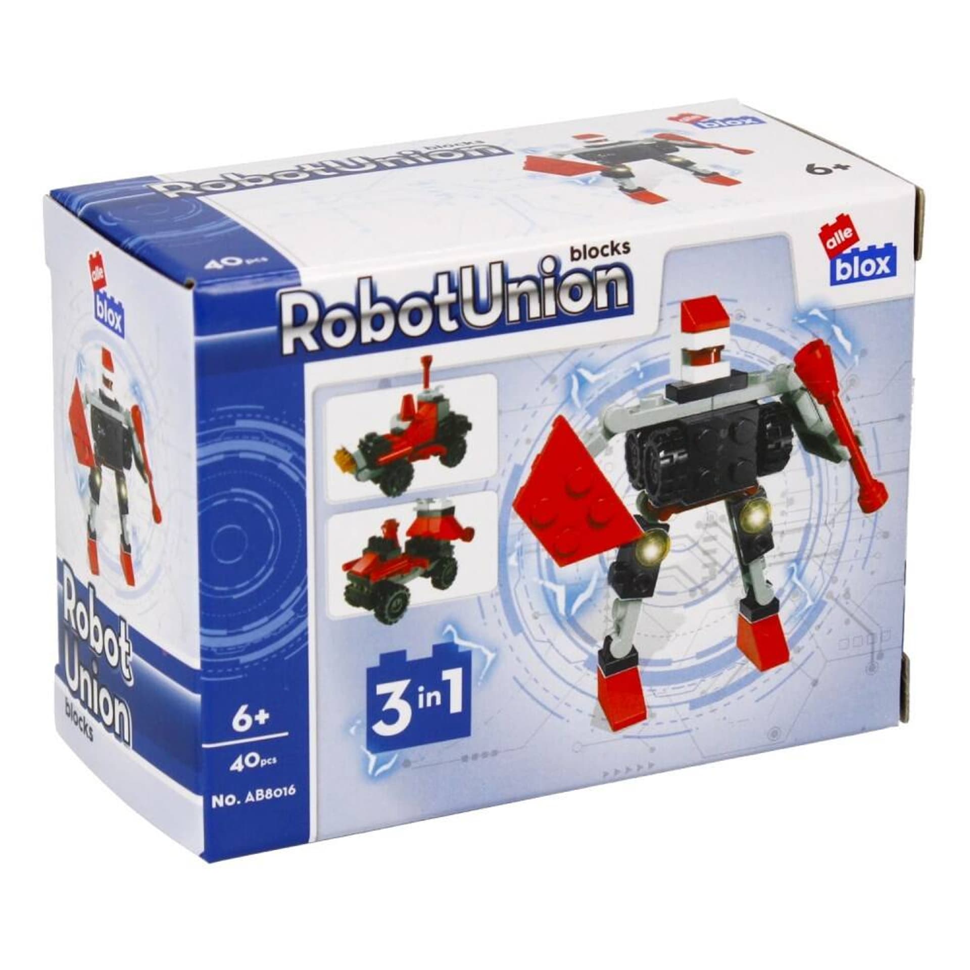 

Klocki konstrukcyjne 40 elementów Robot alleBLOX 492886