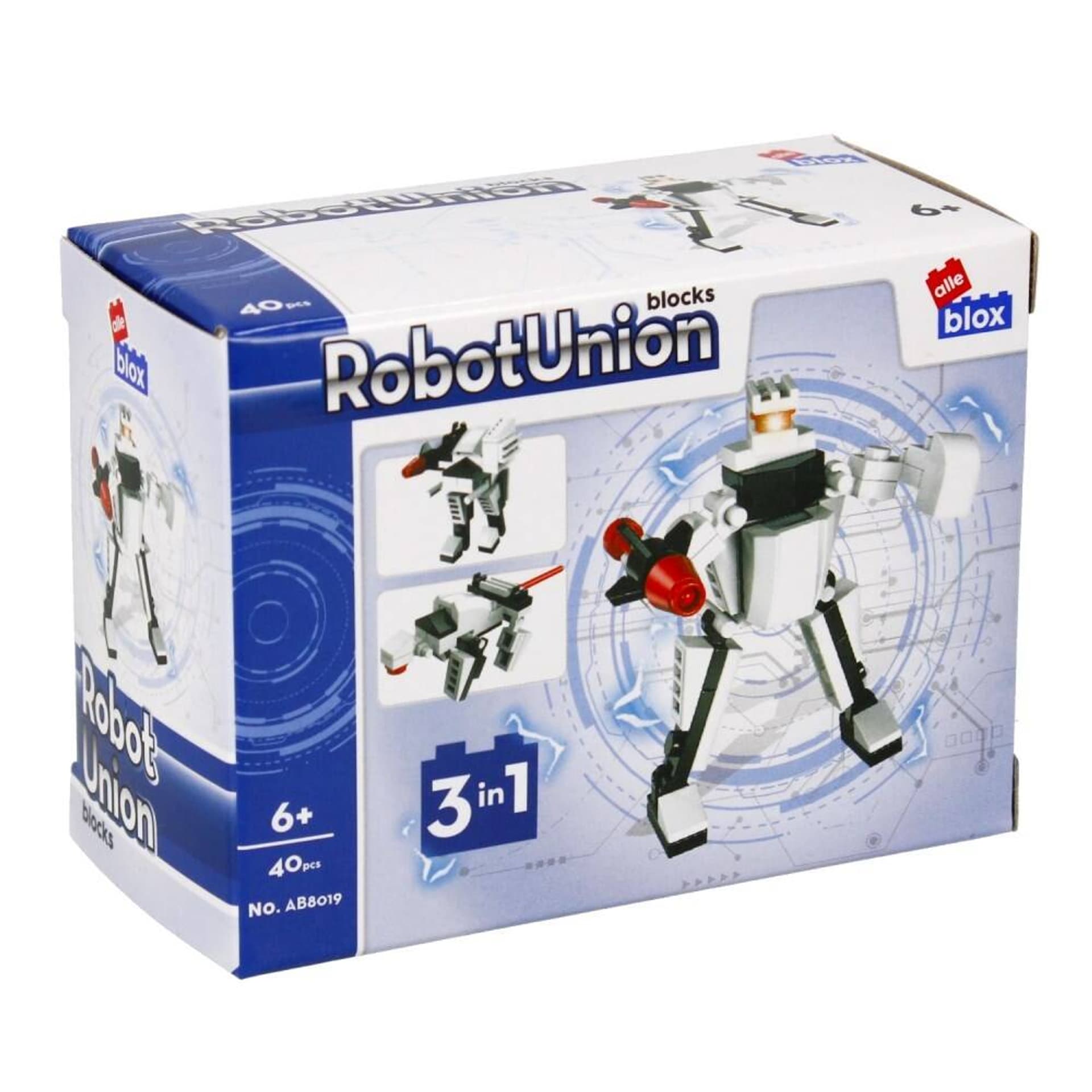 

Klocki konstrukcyjne 40 elementów Robot alleBLOX 492892