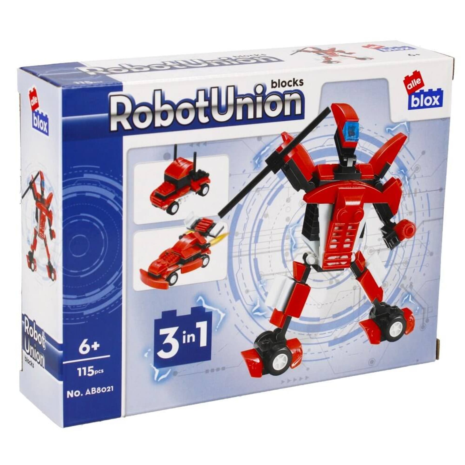 

Klocki konstrukcyjne 115 elementów Robot alleBLOX 492895