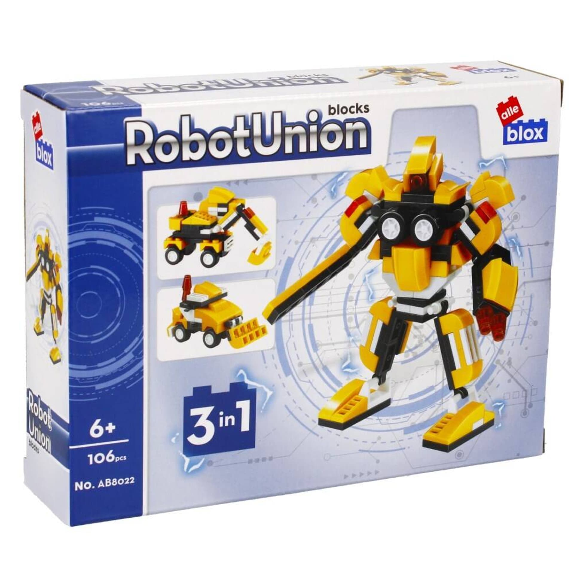 

Klocki konstrukcyjne 106 elementów Robot alleBLOX 492897