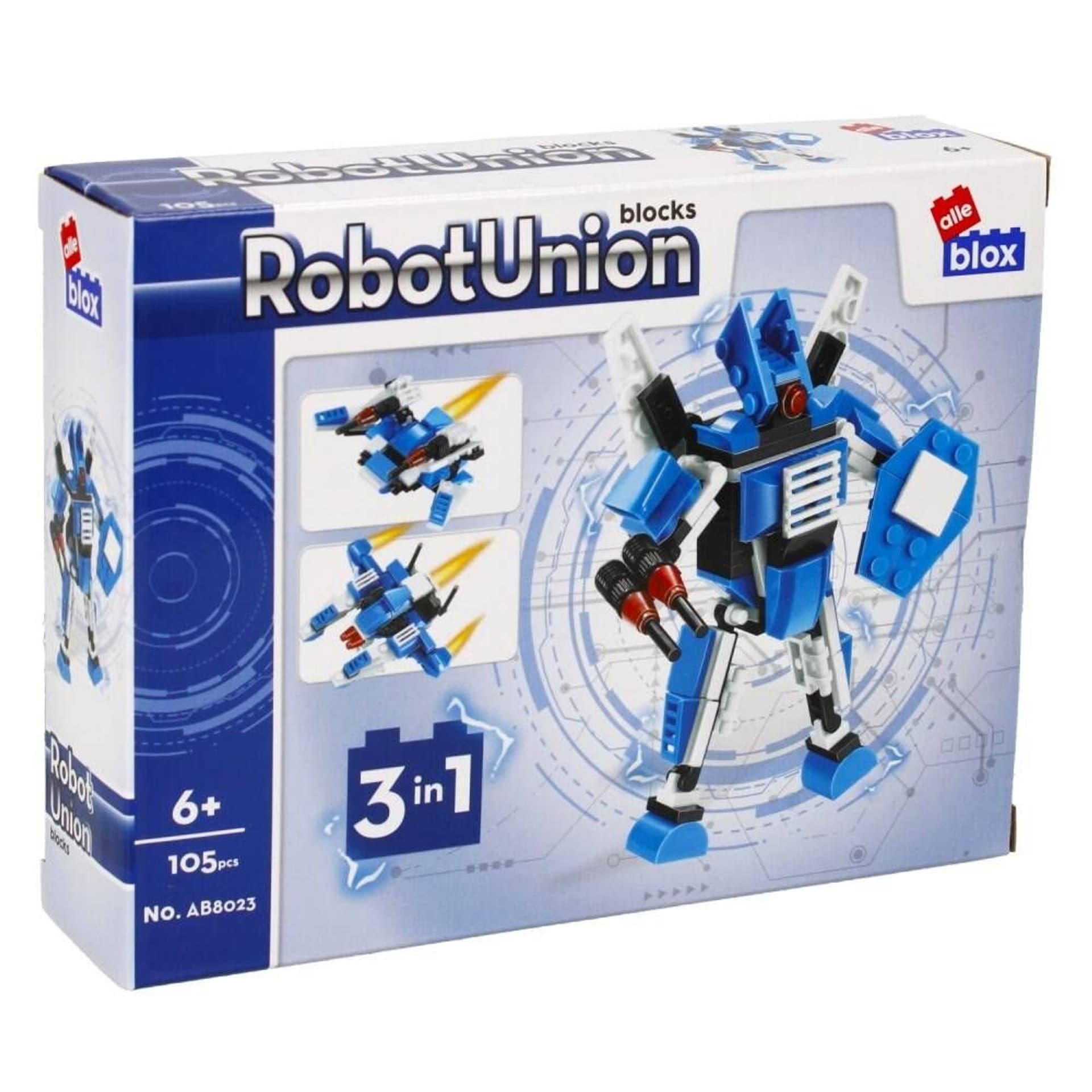 

Klocki konstrukcyjne 105 elementów Robot alleBLOX 492899