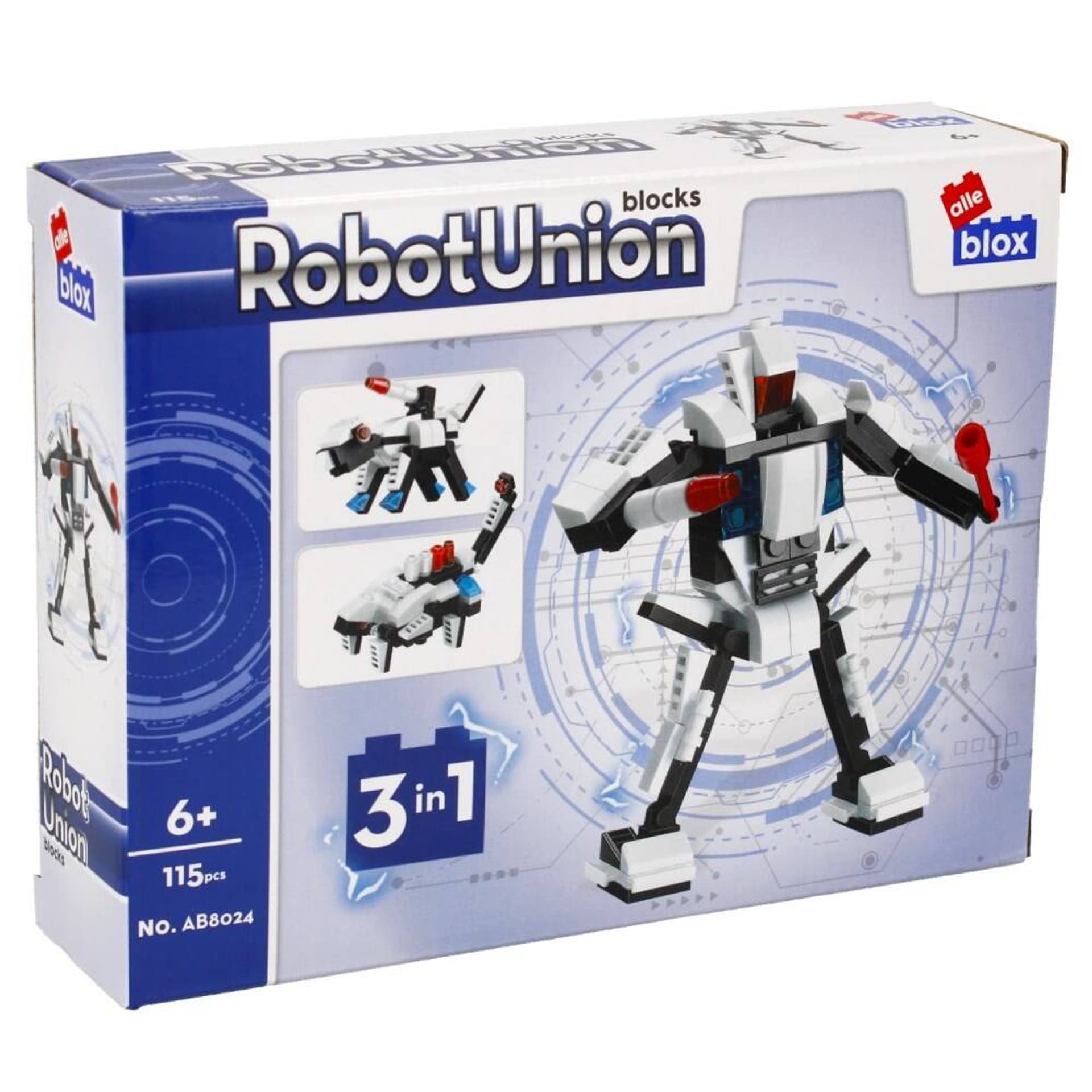 

Klocki konstrukcyjne 115 elementów Robot alleBLOX 492901