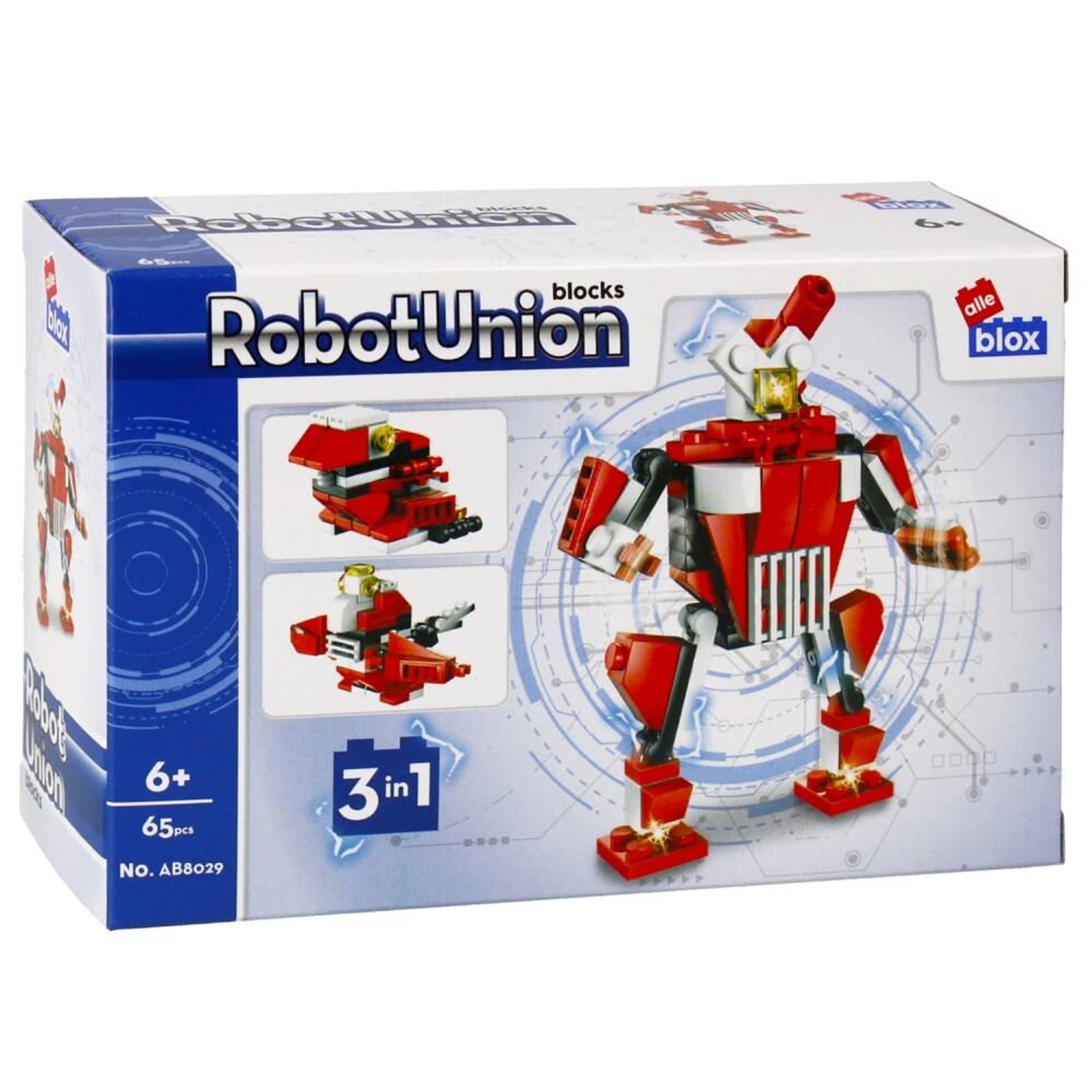 

Klocki konstrukcyjne 65 elementów Robot alleBLOX 492913