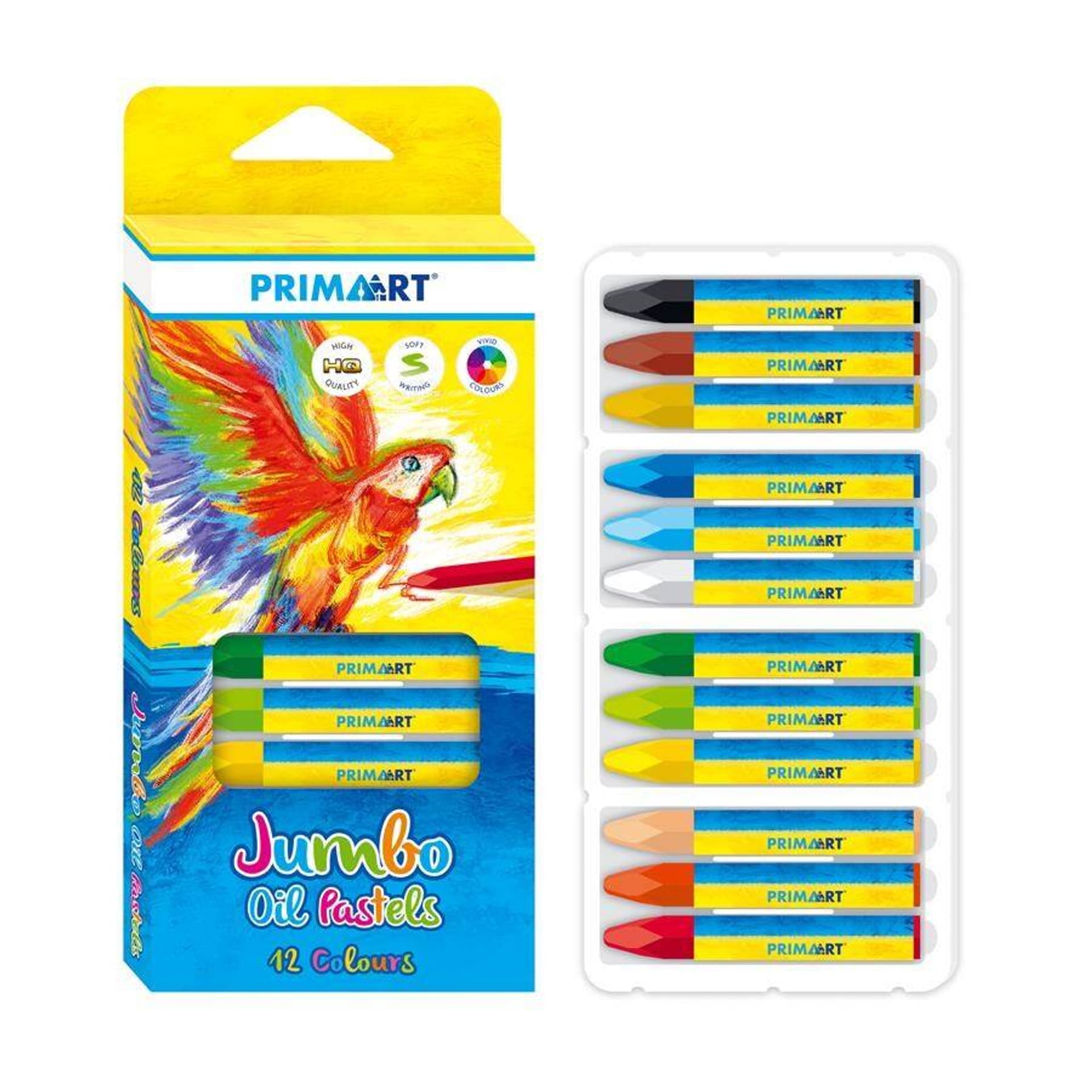 

Pastele olejne 12 kolorów Jumbo PRIMA ART 385158