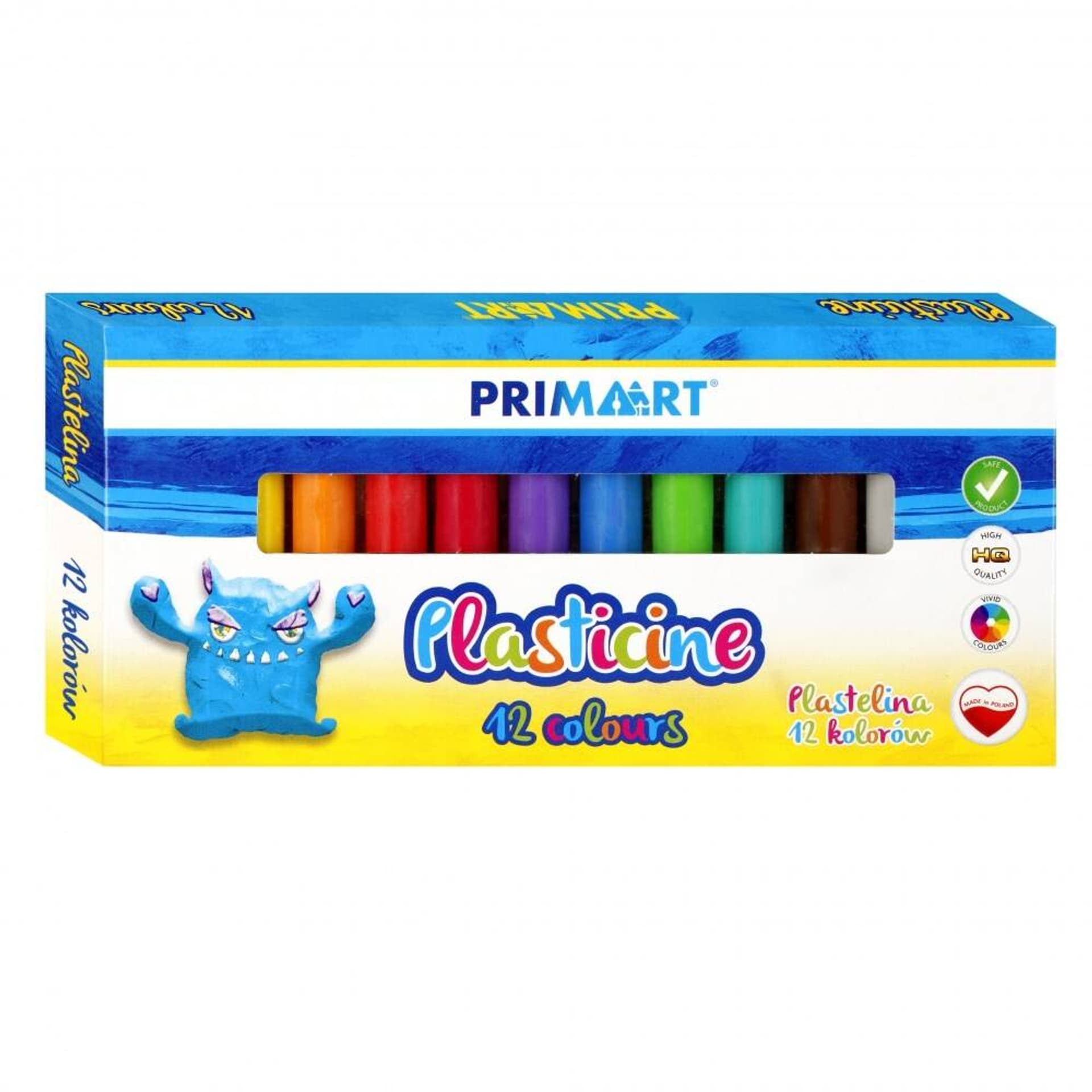 

Plastelina 12 kolorów PRIMA ART 299705