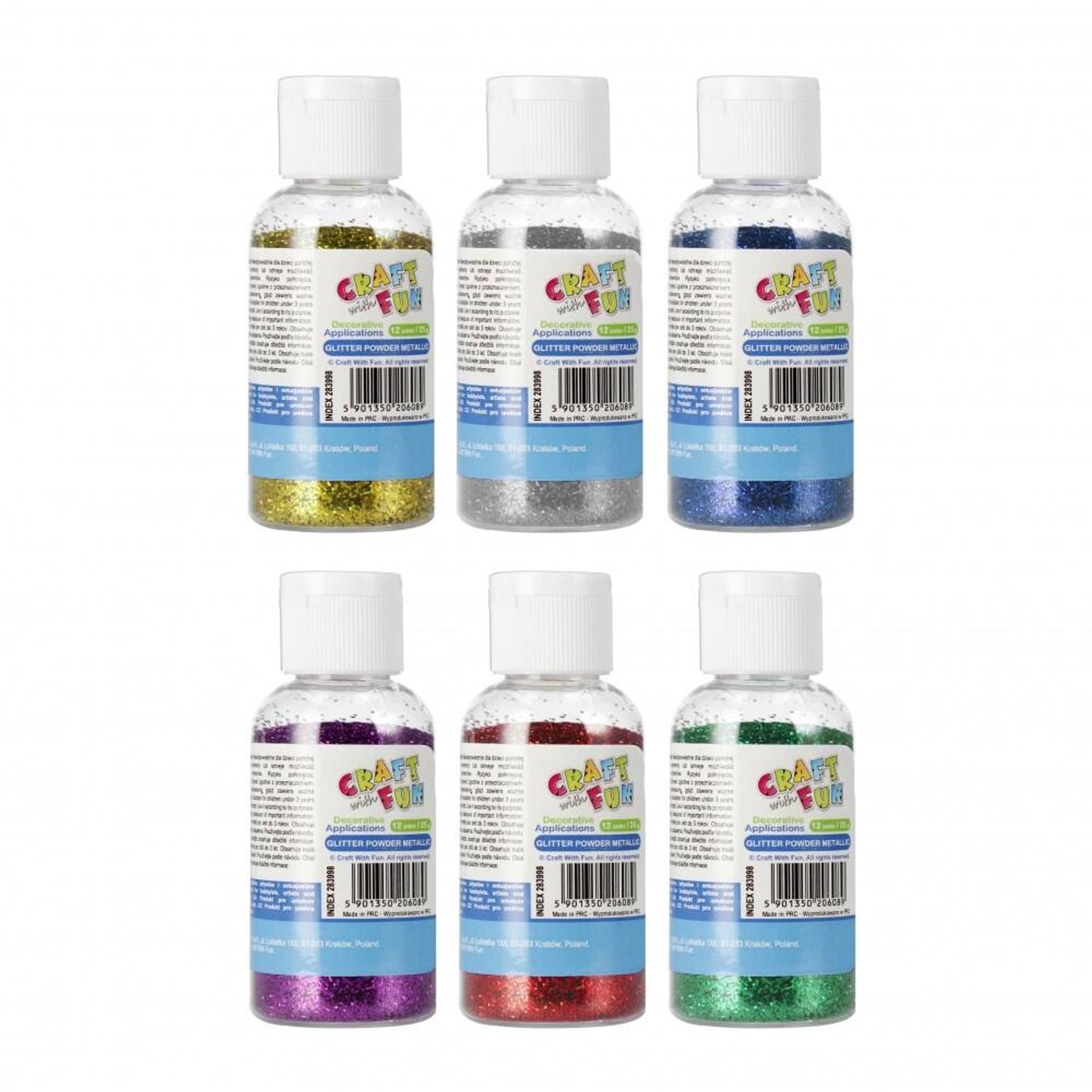 

Brokat sypki mix 25 g. CRAFT WITH FUN 283998
