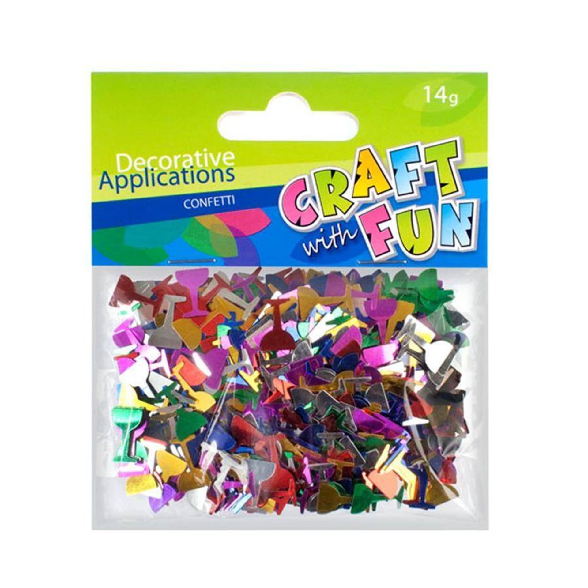 

Confetti metaliczne Puchary kolorowe CRAFT WITH FUN 290908