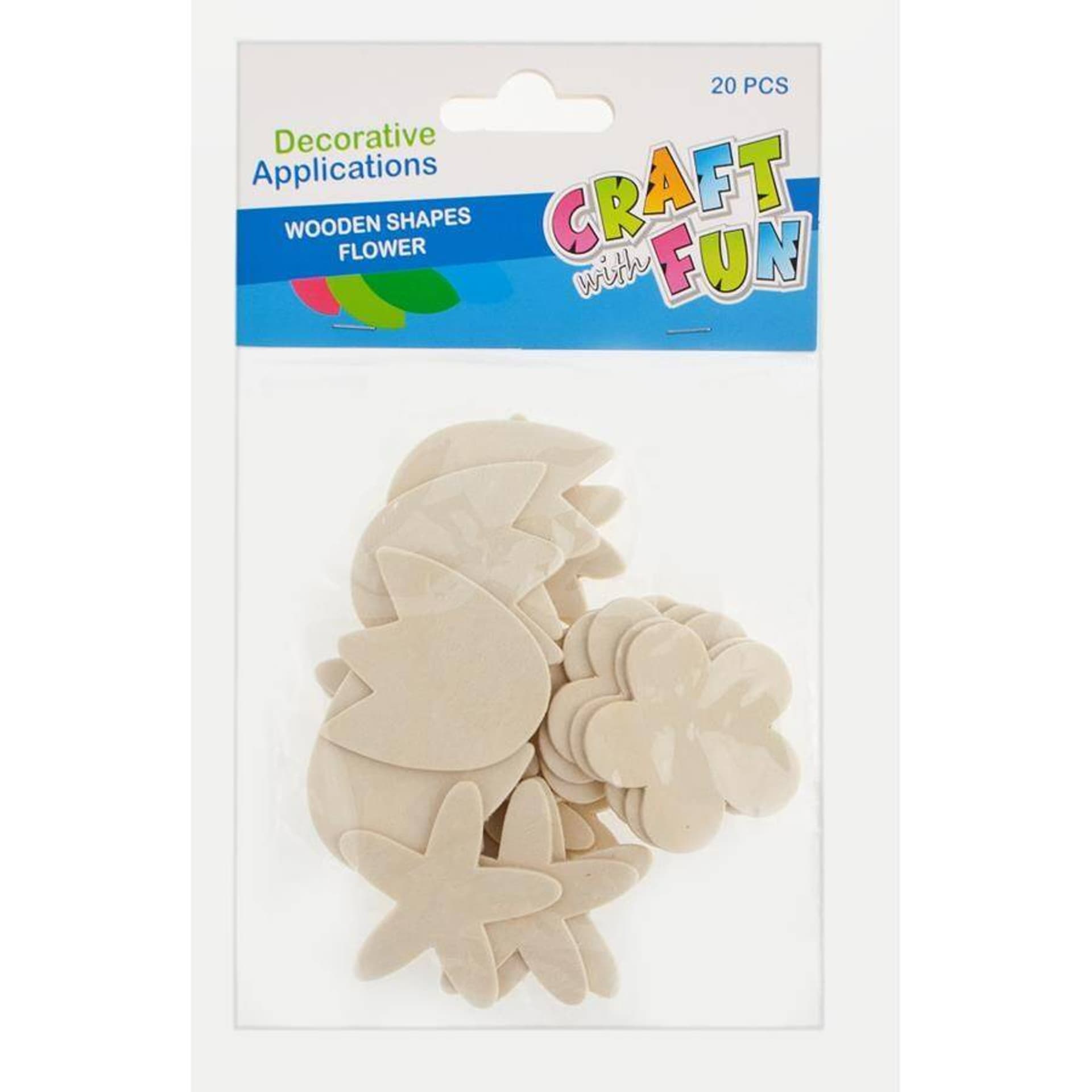 

Ozdoba dekoracyjna drewniane kwiaty CRAFT WITH FUN 304032